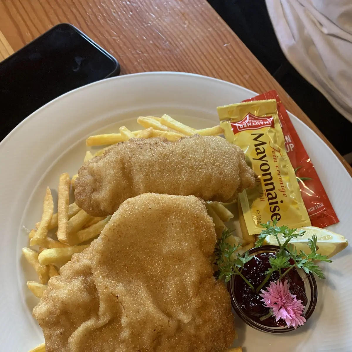 Schnitzel Mit Pommes