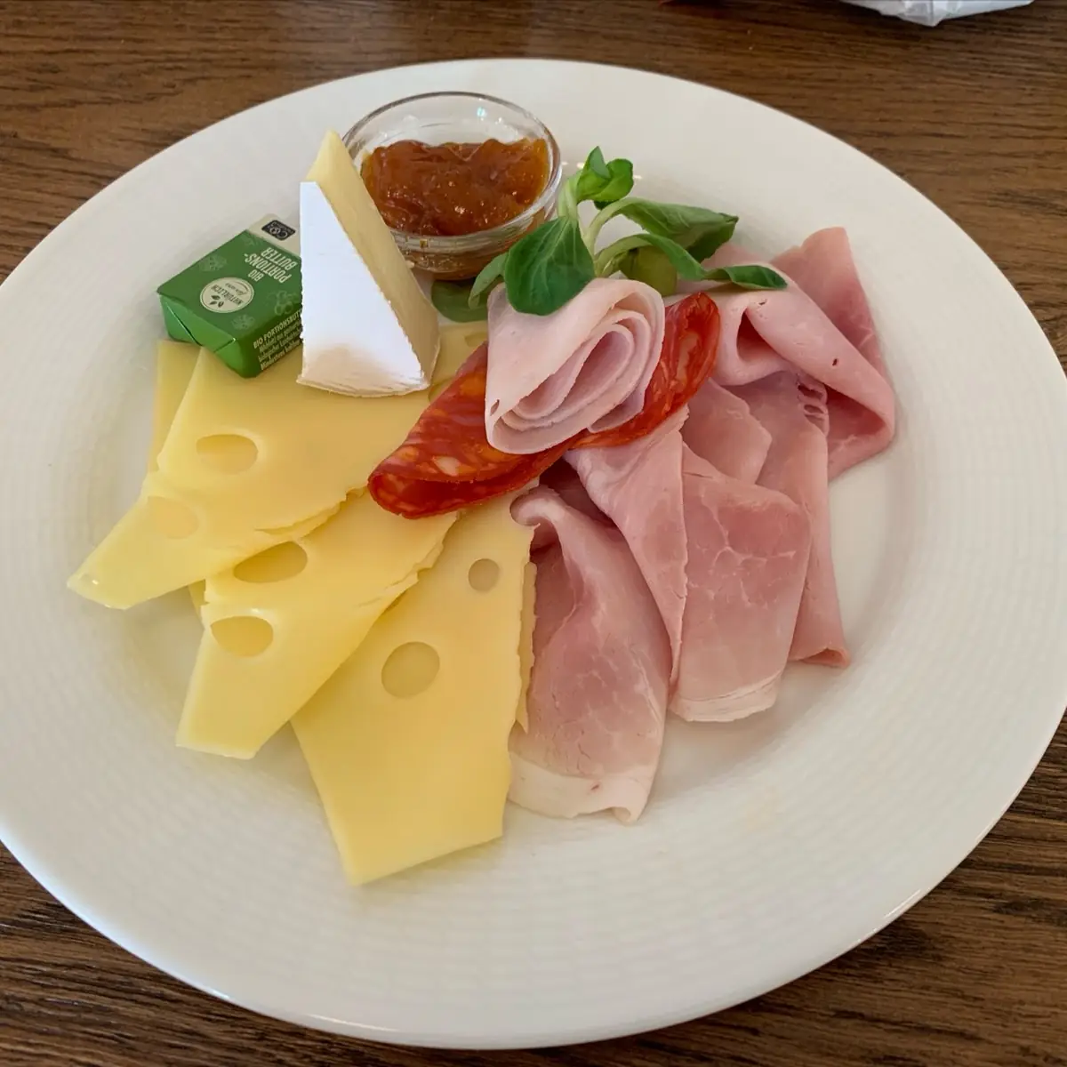 Schinken Käse Teller