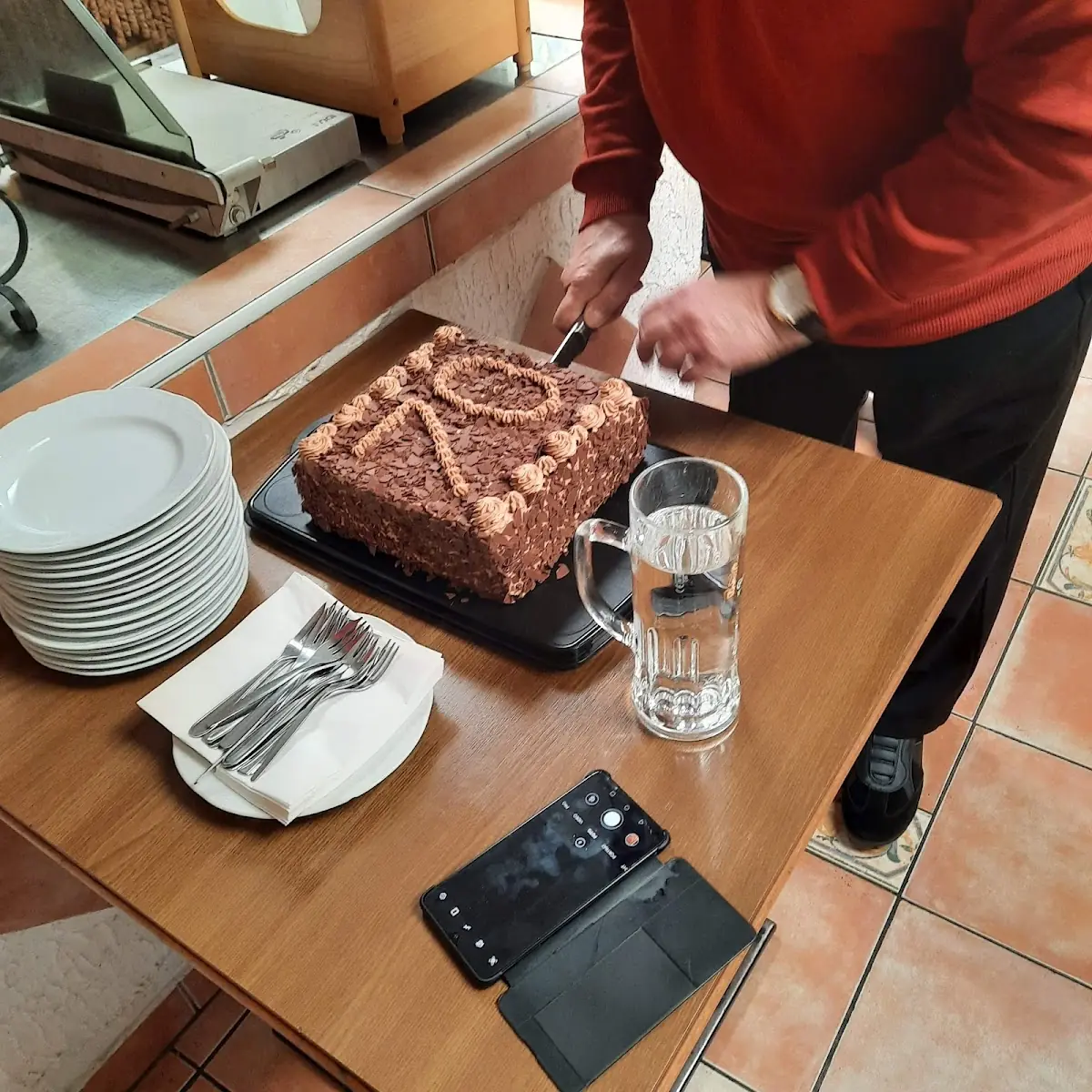 Nougattorte