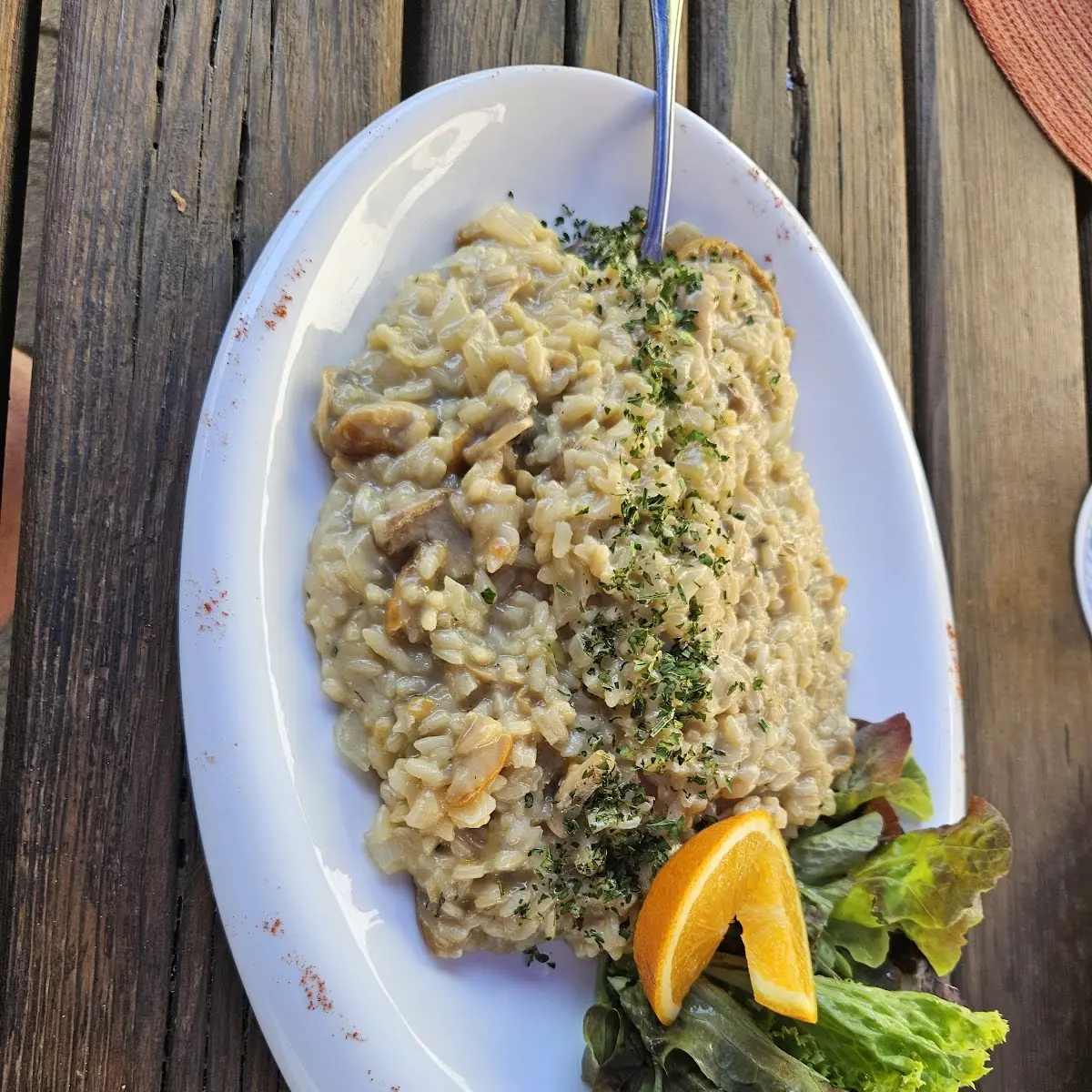 Risotto Con Funghi Porcini