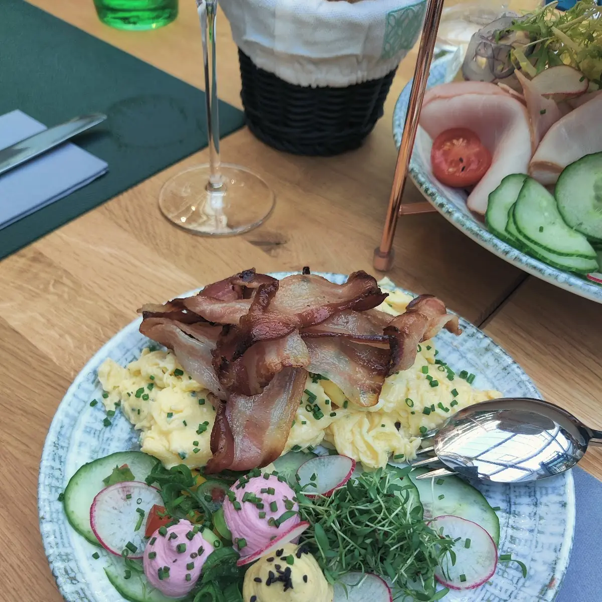 Rührei Mit Speck