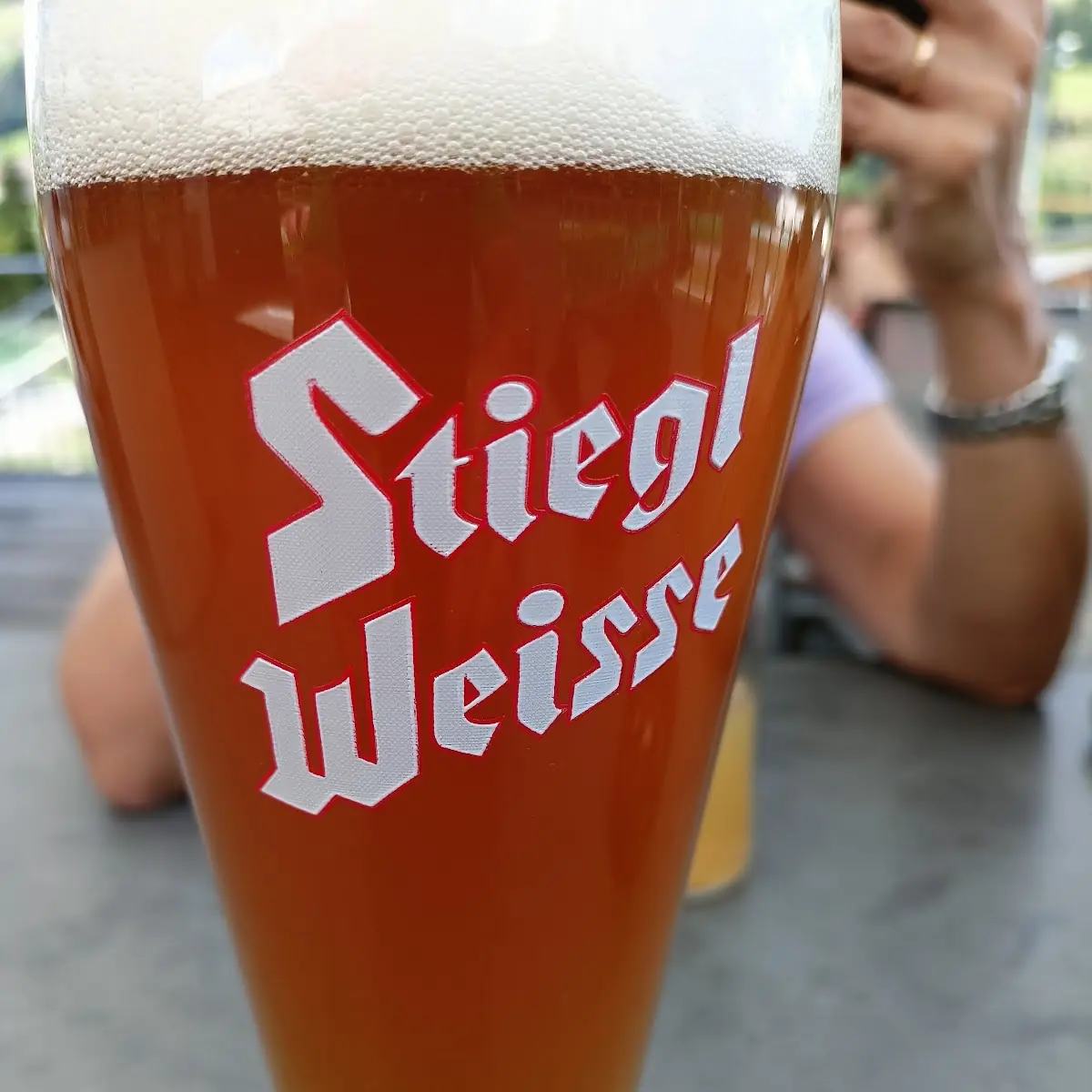 Bier Stiegel Weizen