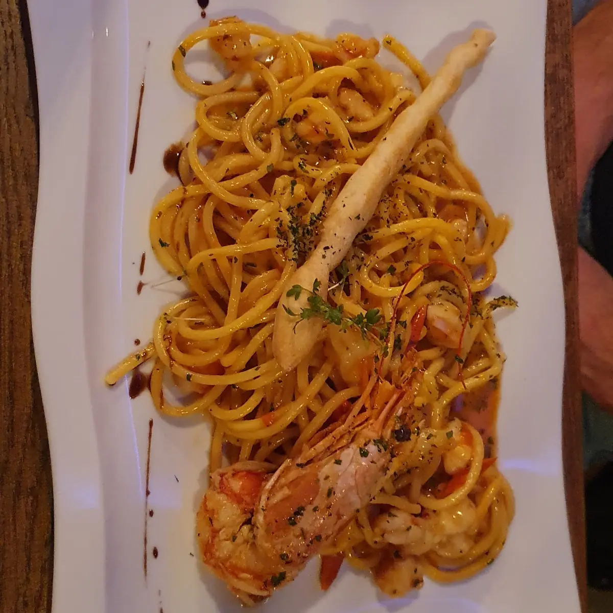 Spaghetti Mit Meeresfrüchte