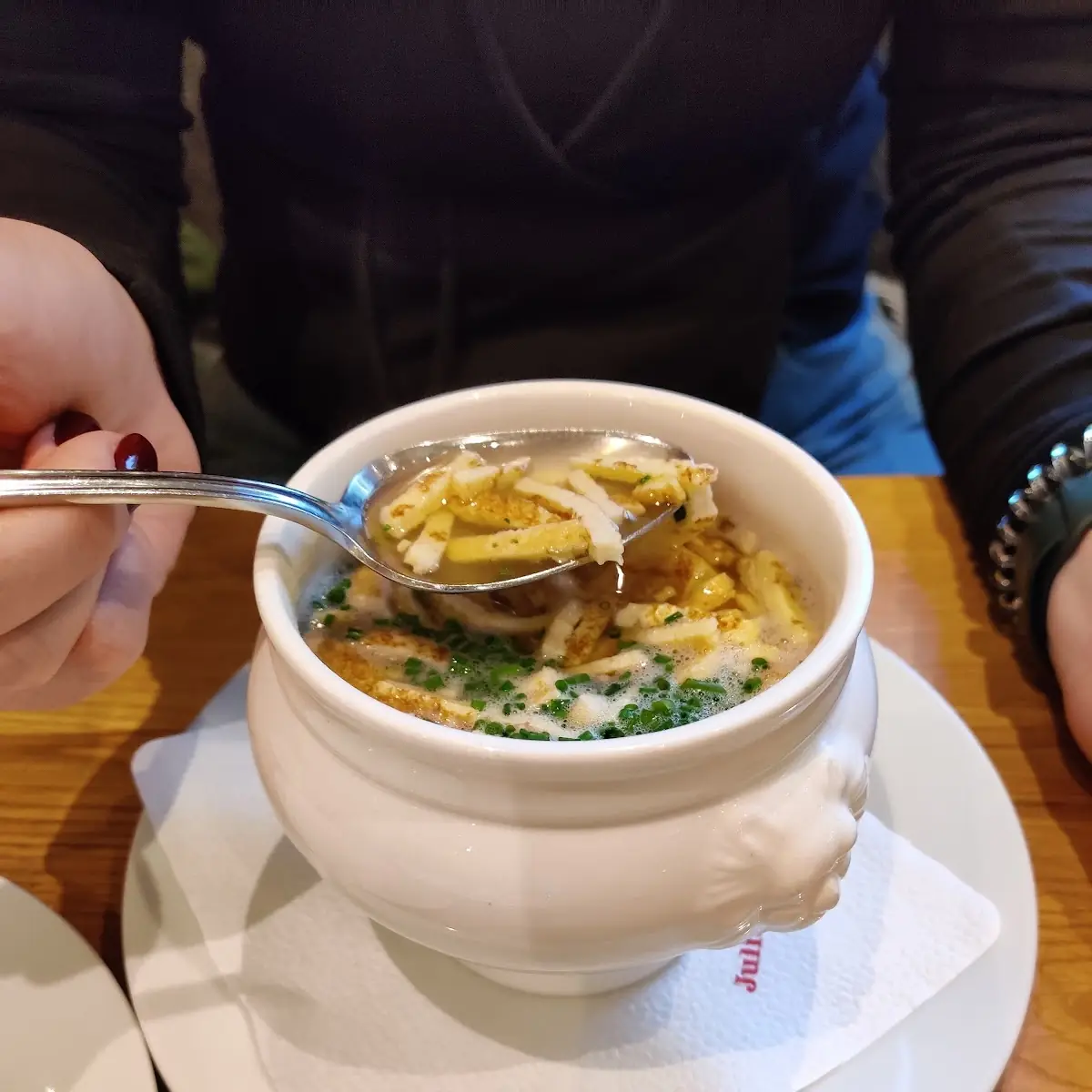 Knoblauchcremesuppe
