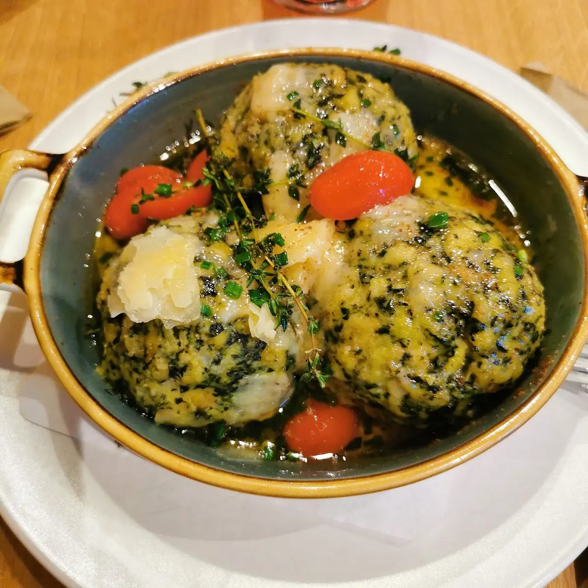 Spinatknödel