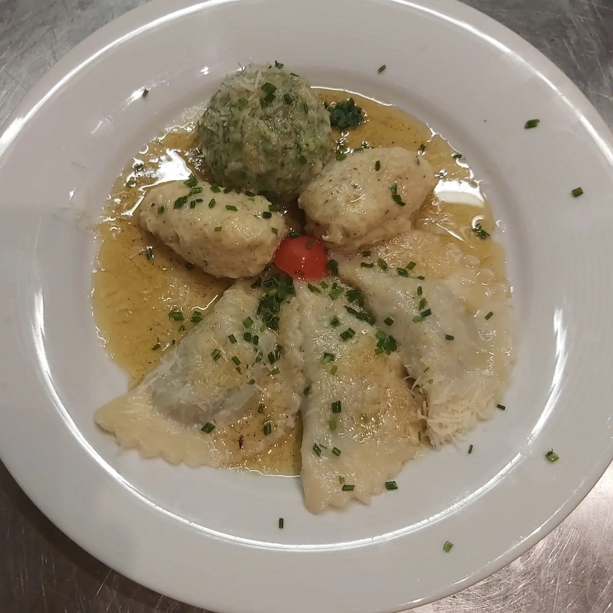 Hausgemachter Knödel Tris