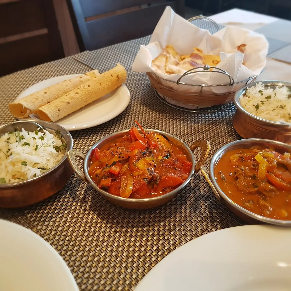 Tandoori Chicken Hühnerfleisch Brot