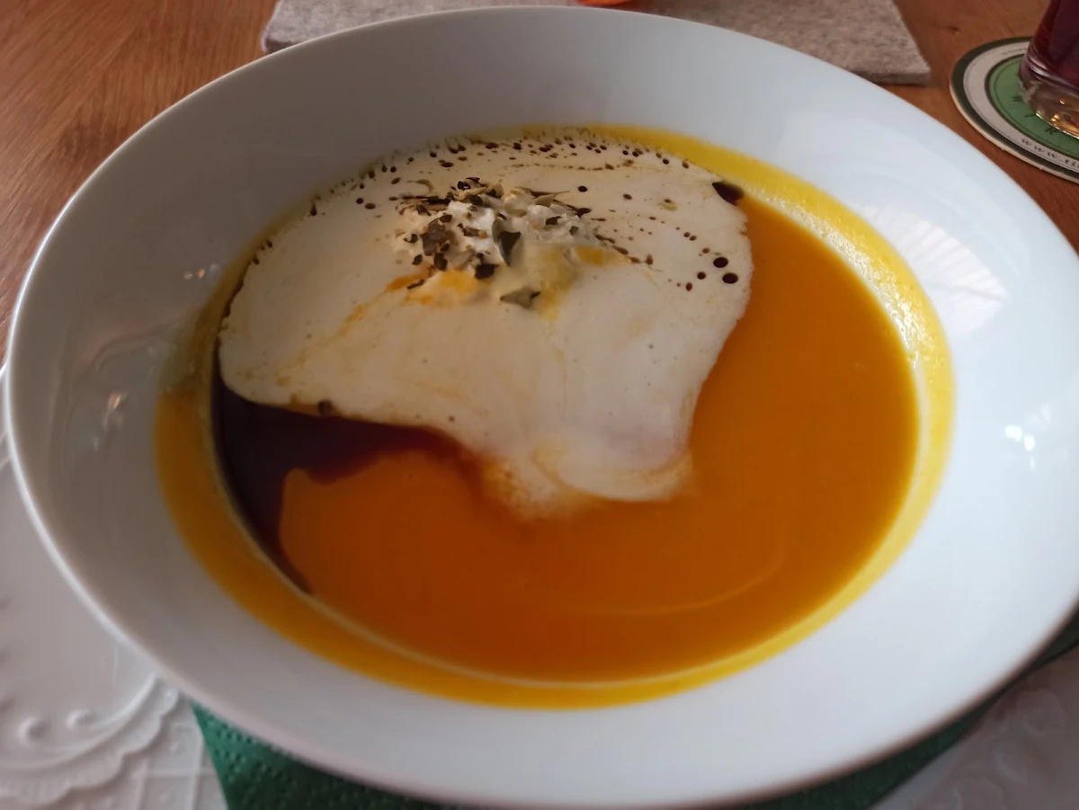 Kürbiscremesuppe