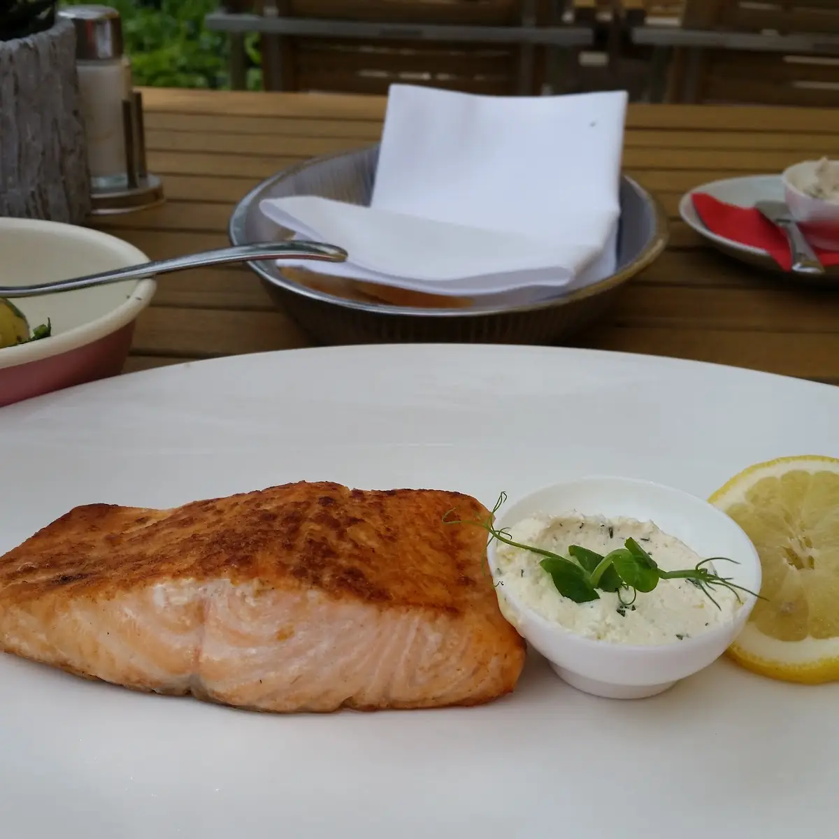 Lachssteak Vom Grill