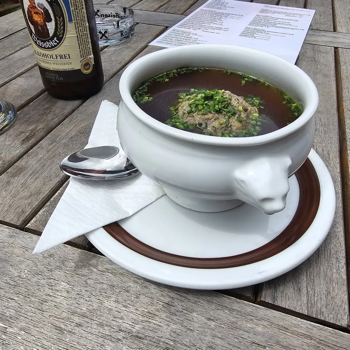 Kasspressknödlesuppe