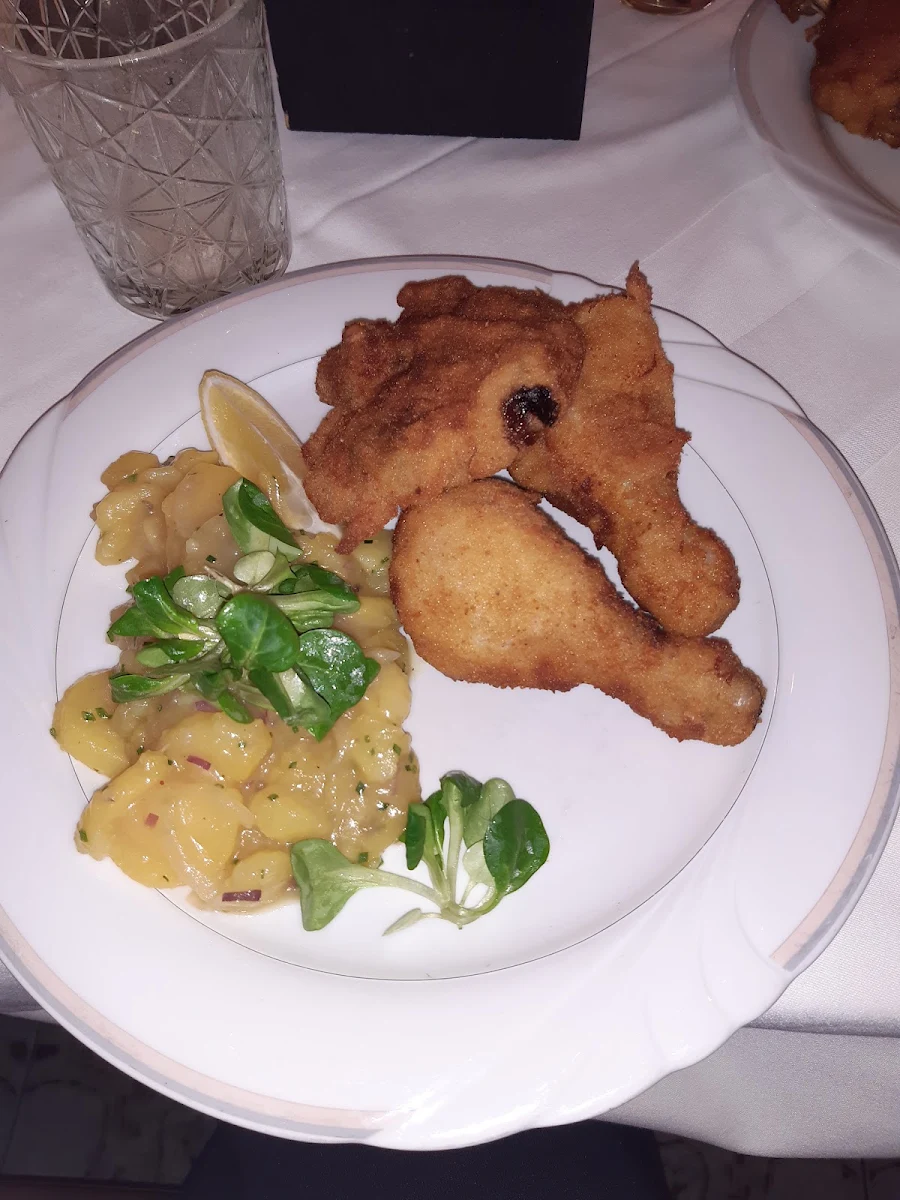 Backhendl Salat