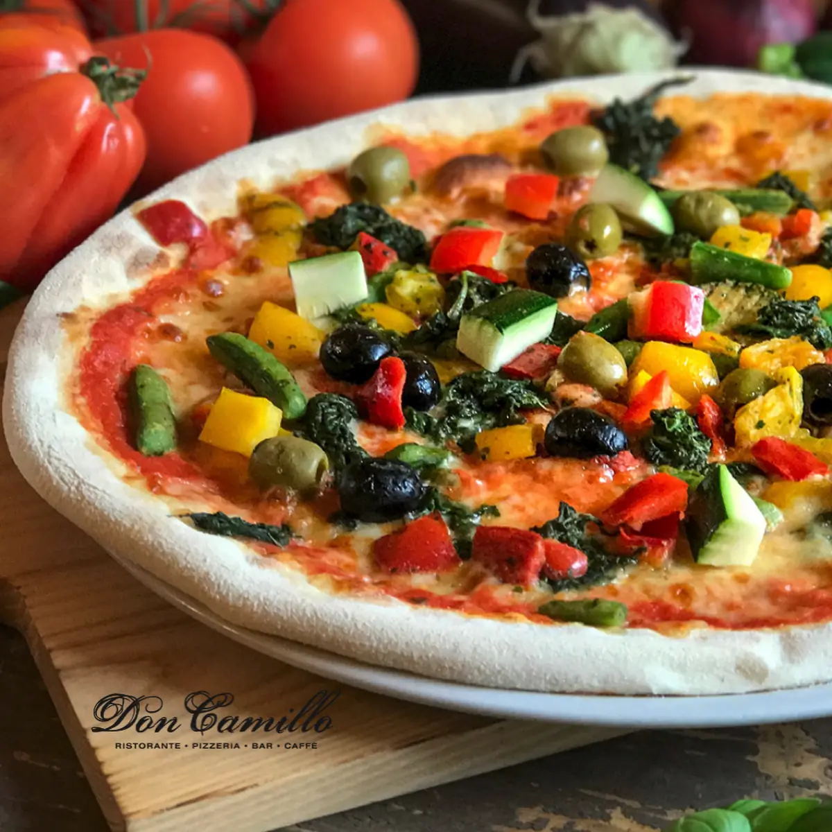 Pizza Margherita (vegetarisch)
