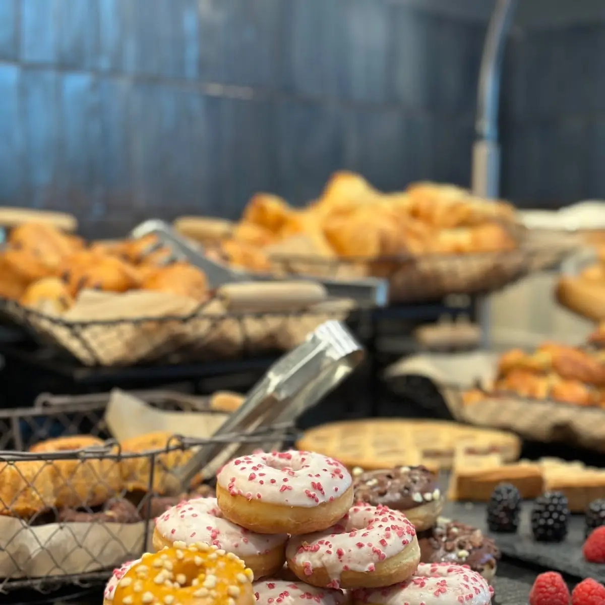 Amerikanisches Frühstücksbuffet