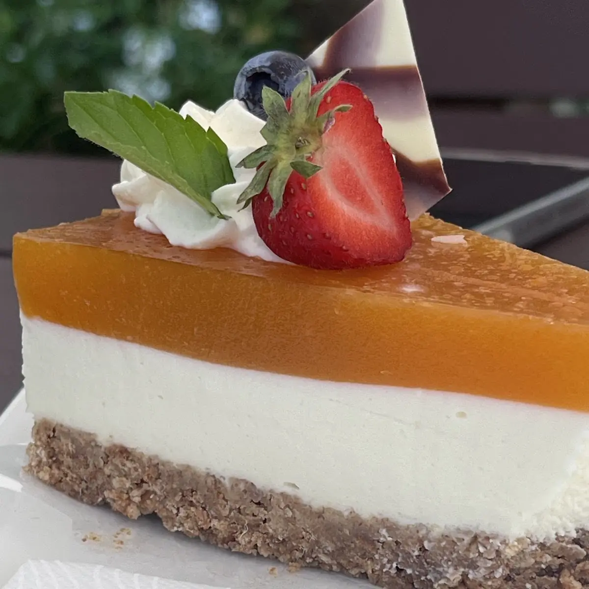 Creme Schnitte Mit Marille