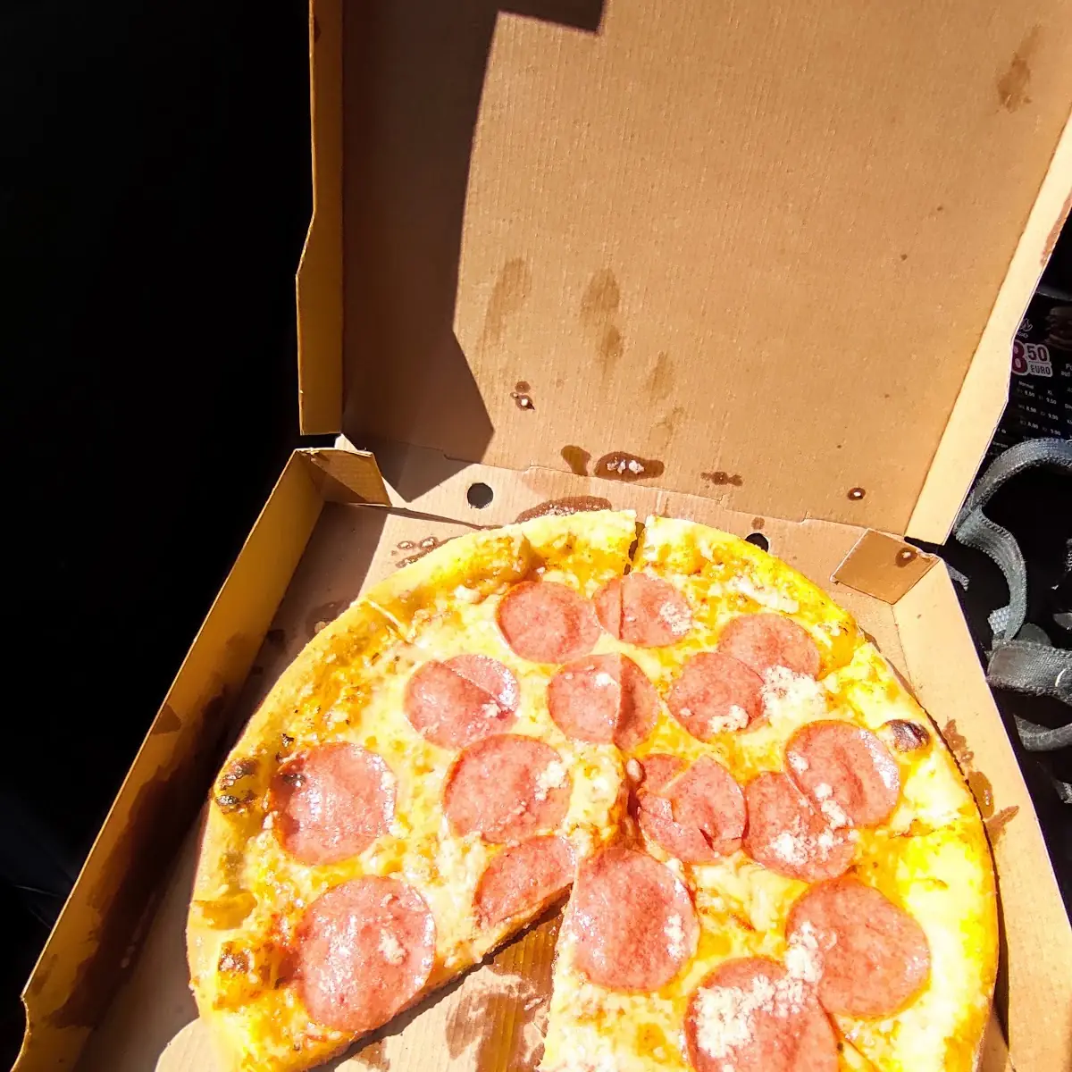 Salami Pizza