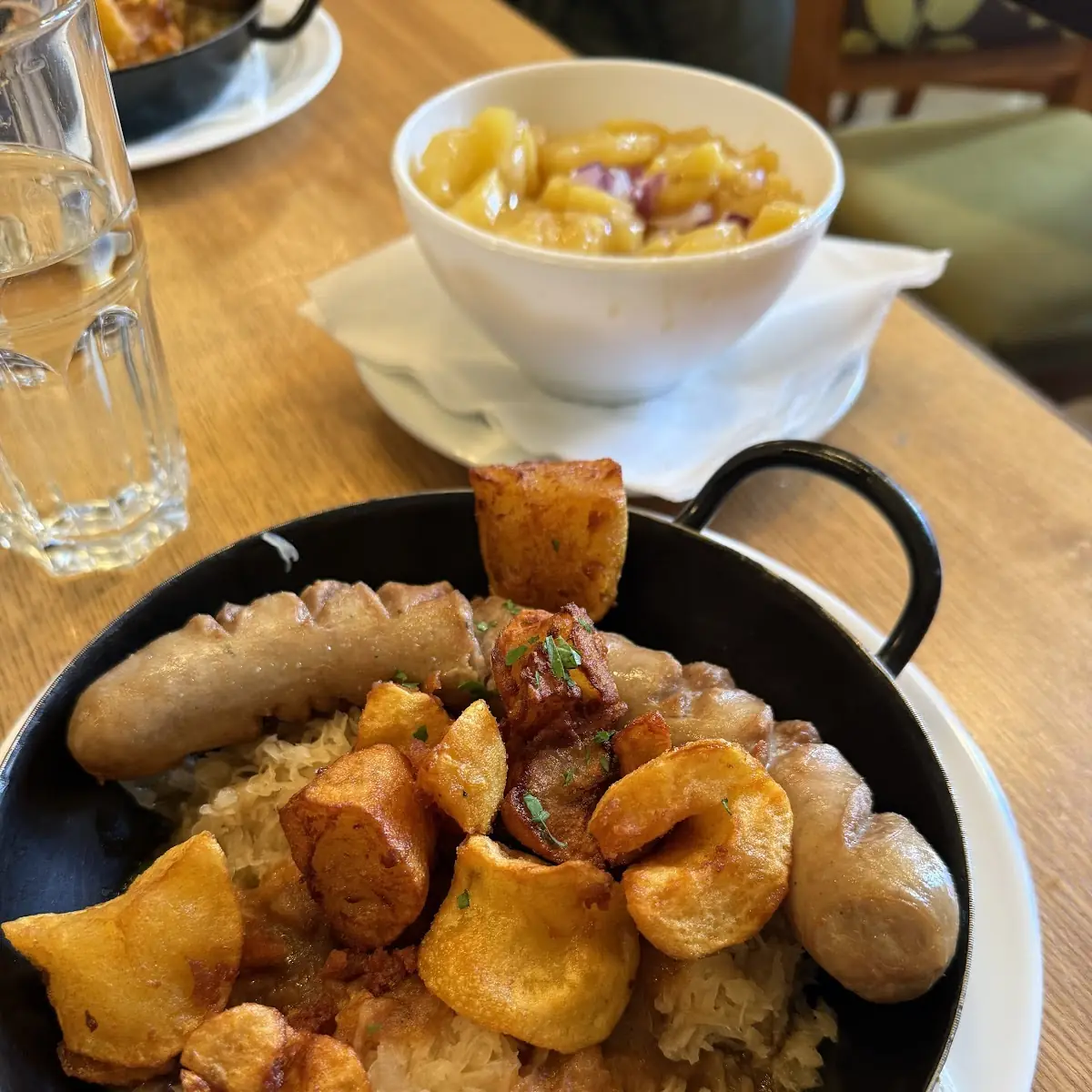 Pork Sausage With Sauerkraut