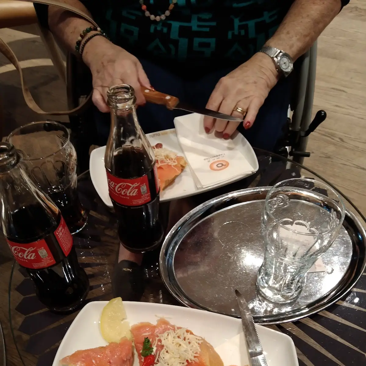 Lachsbrötchen