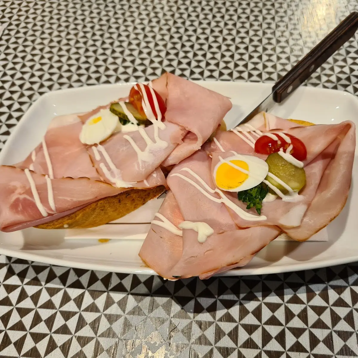 Schinkenbrötchen