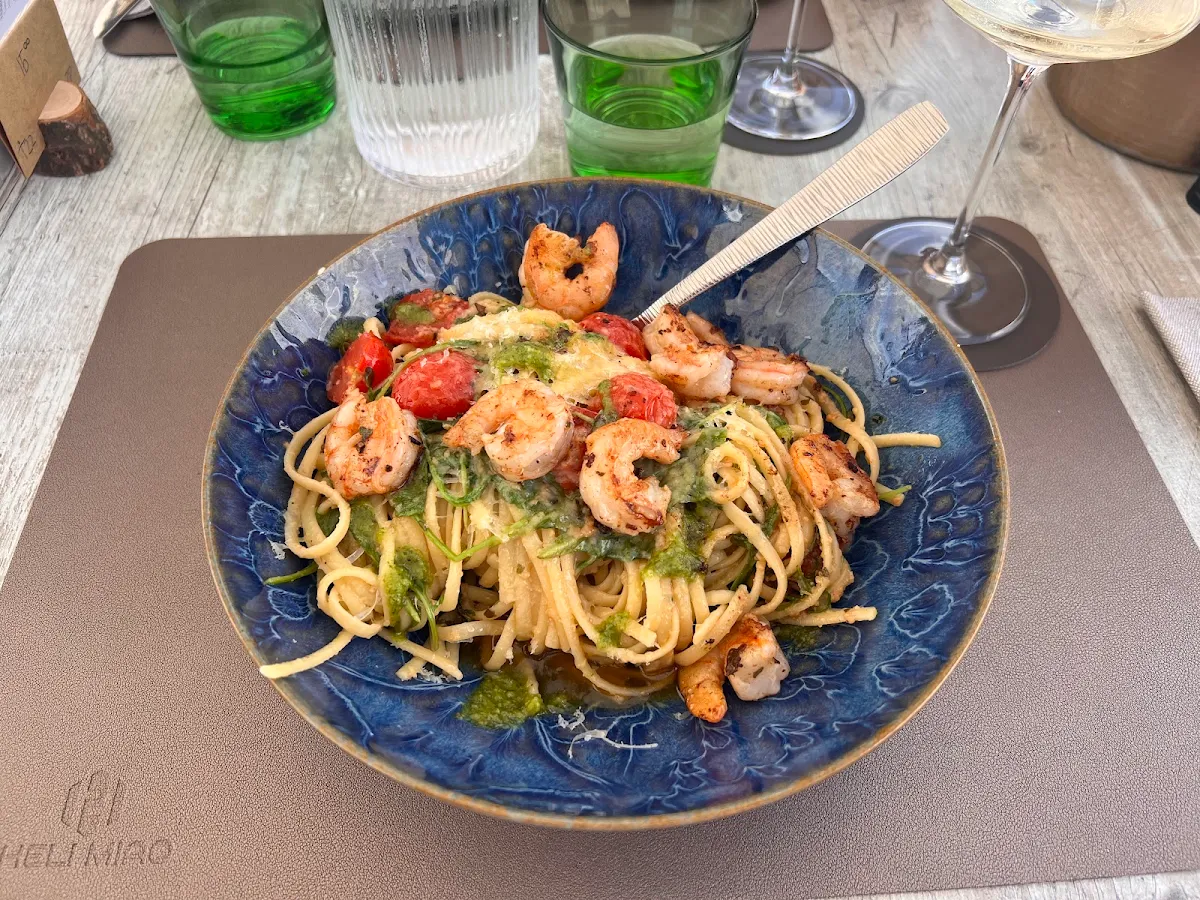 Spaghetti Aglio Olio Mit Garnelen