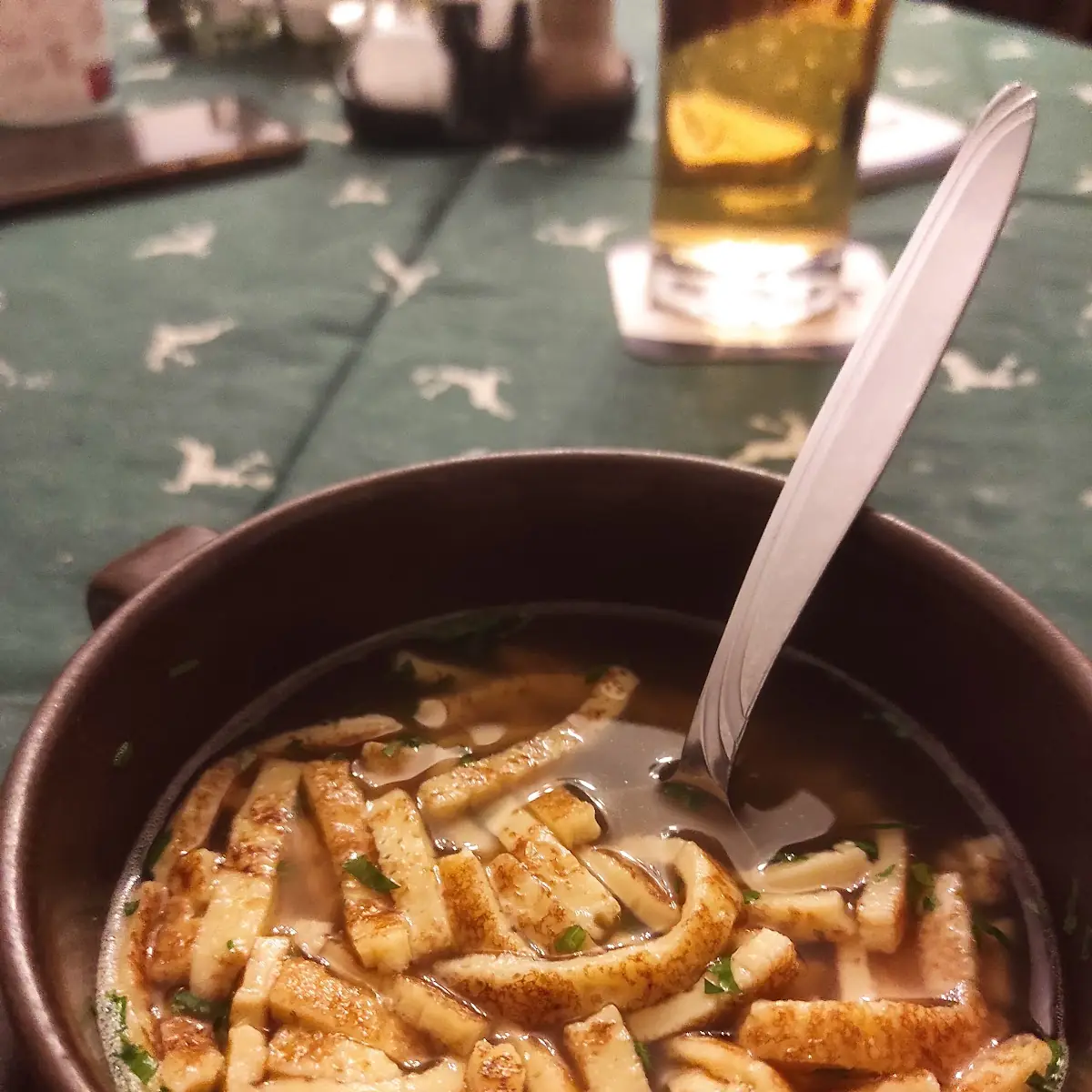 Leberkäse Mit Spiegelei