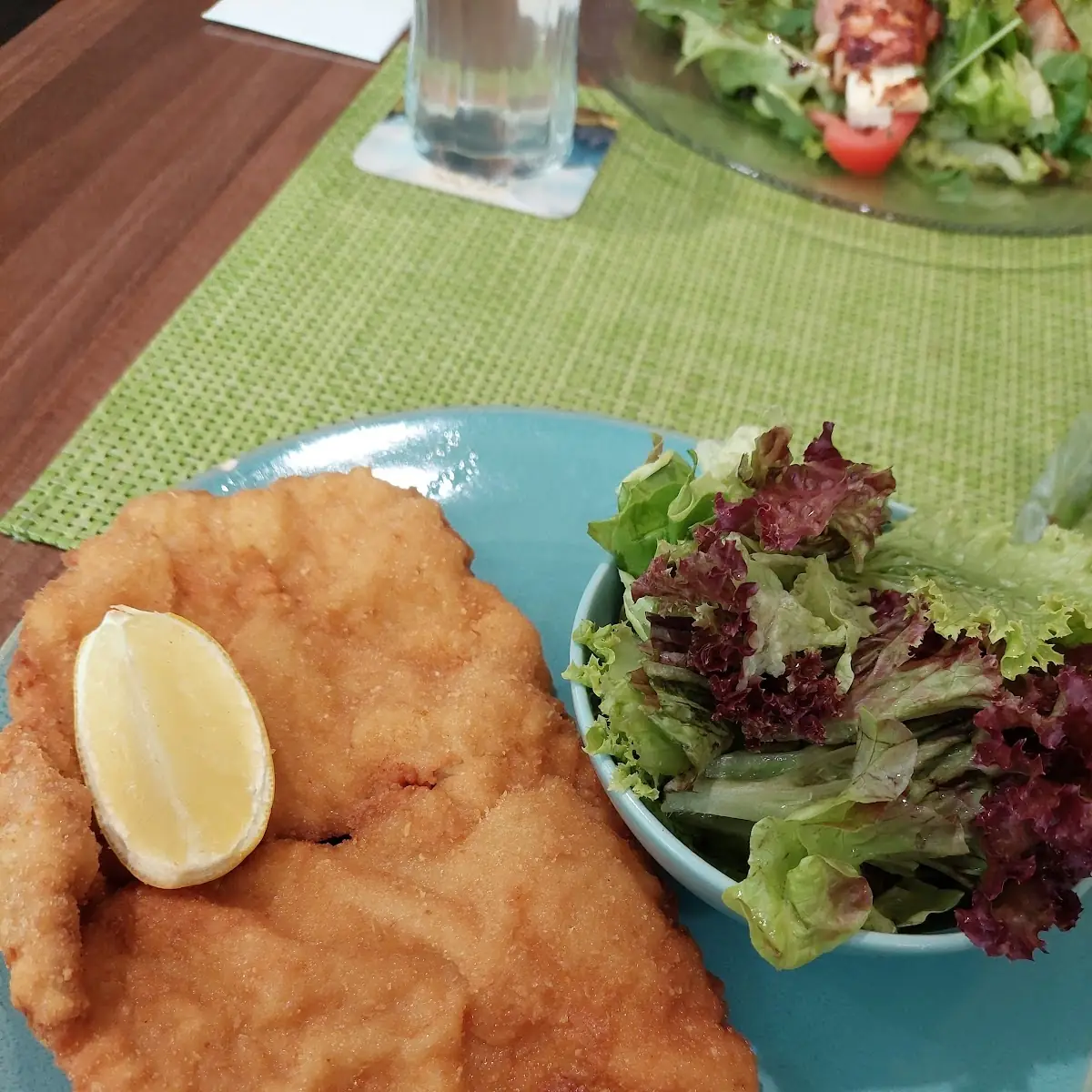 Gebackenes Putenschnitzel