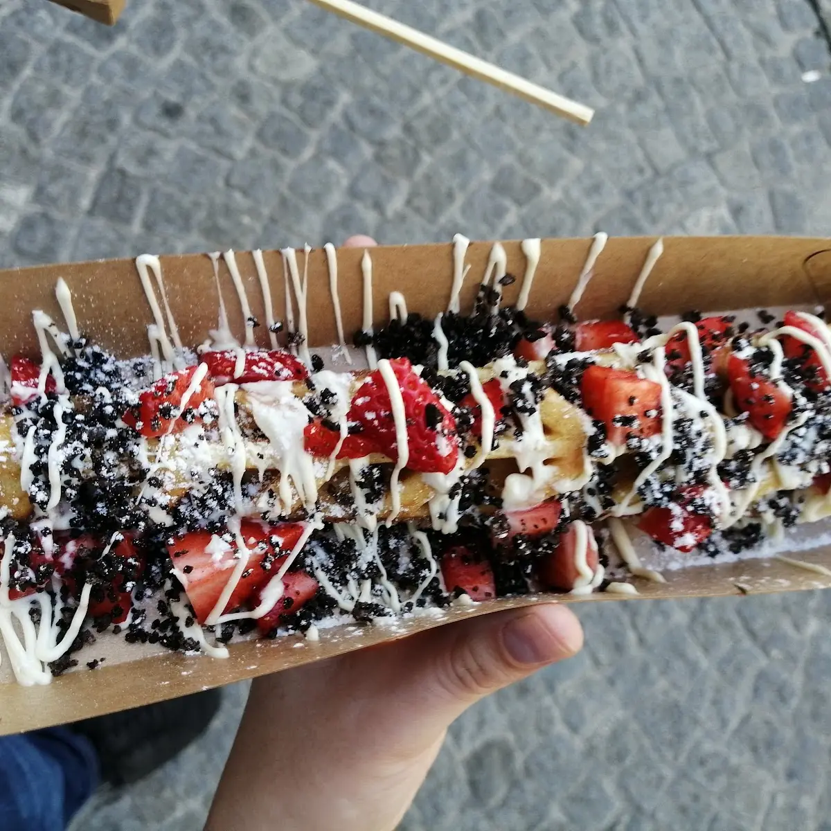 Vegan Sesame Waflle