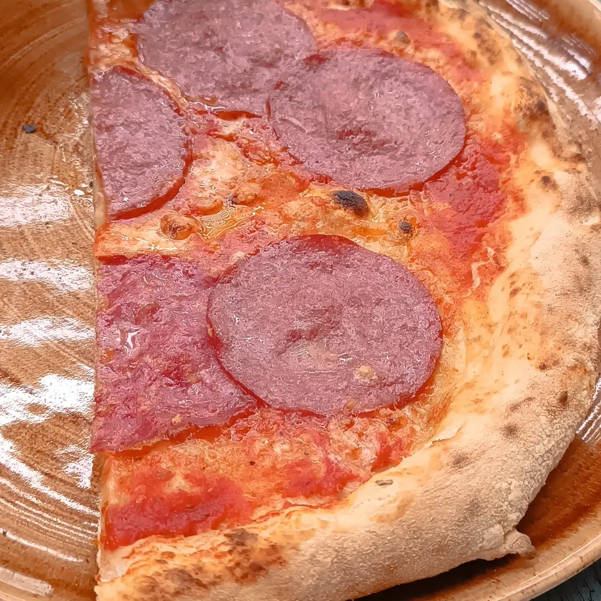 Salami Pizza