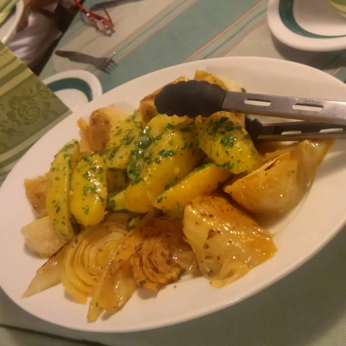 Stöcklkraut Und Petersilkartoffel
