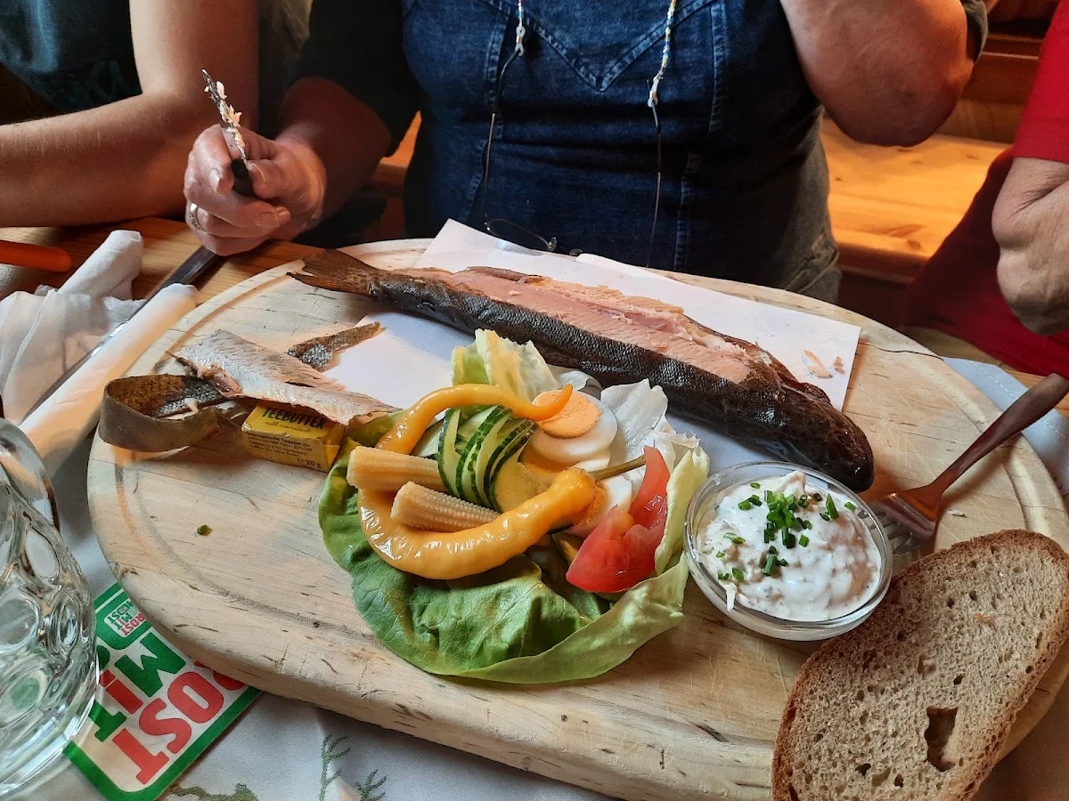 Geräucherte Forelle