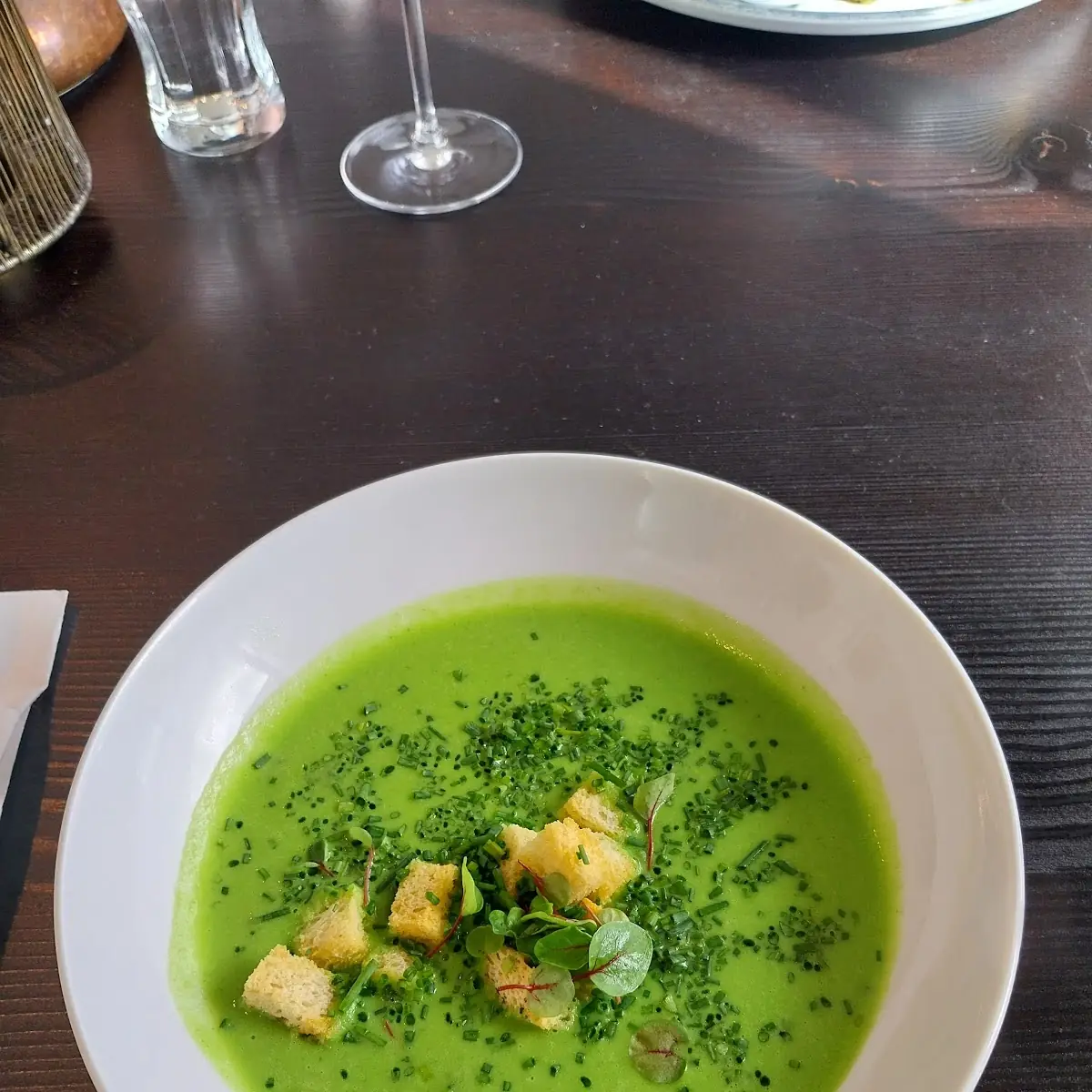 Bärlauchcremesuppe