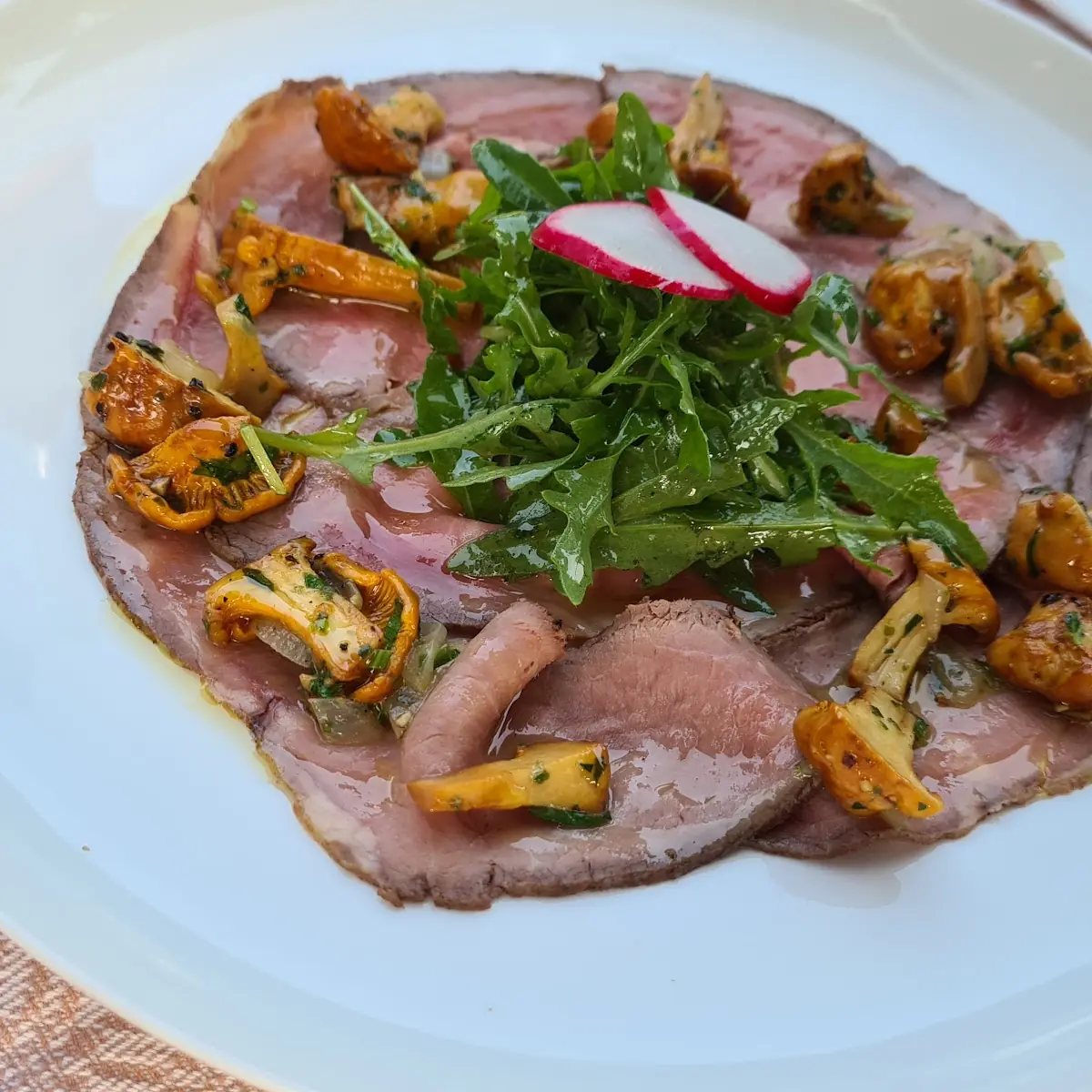 Roastbeef Mit Spargel