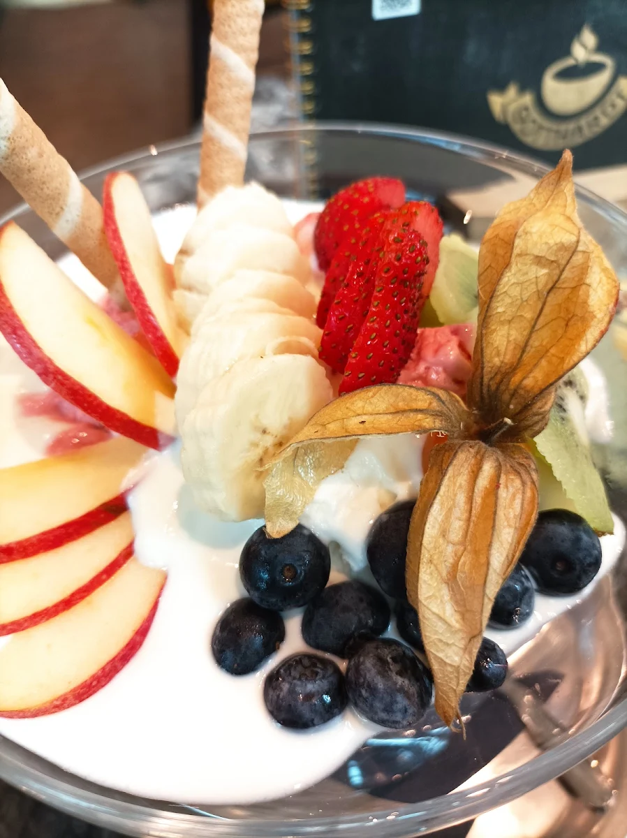 Eisbecher Joghurtcreme