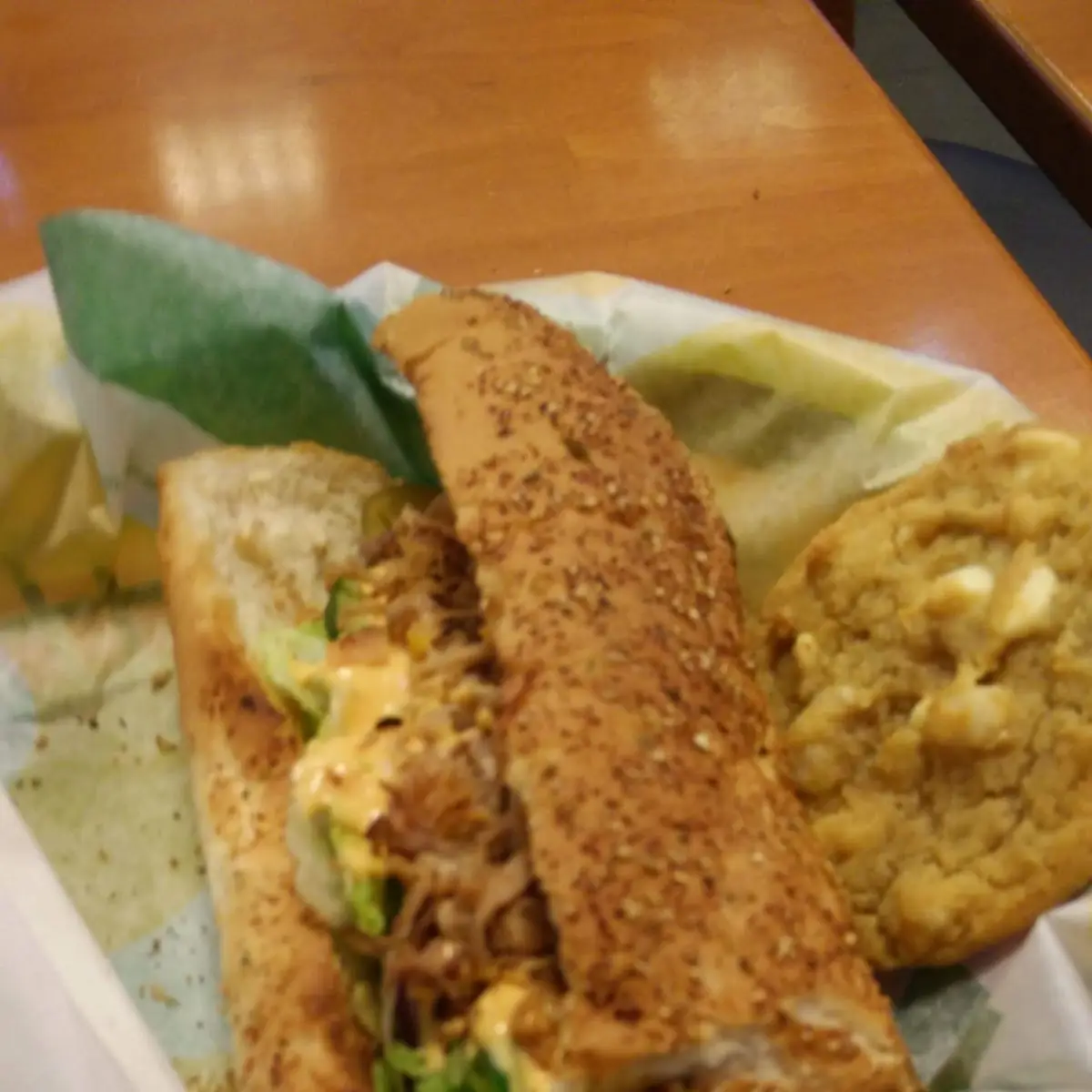 Pulled Pork Sandwich Cheddar Cheese Macadamia Nut Cookie