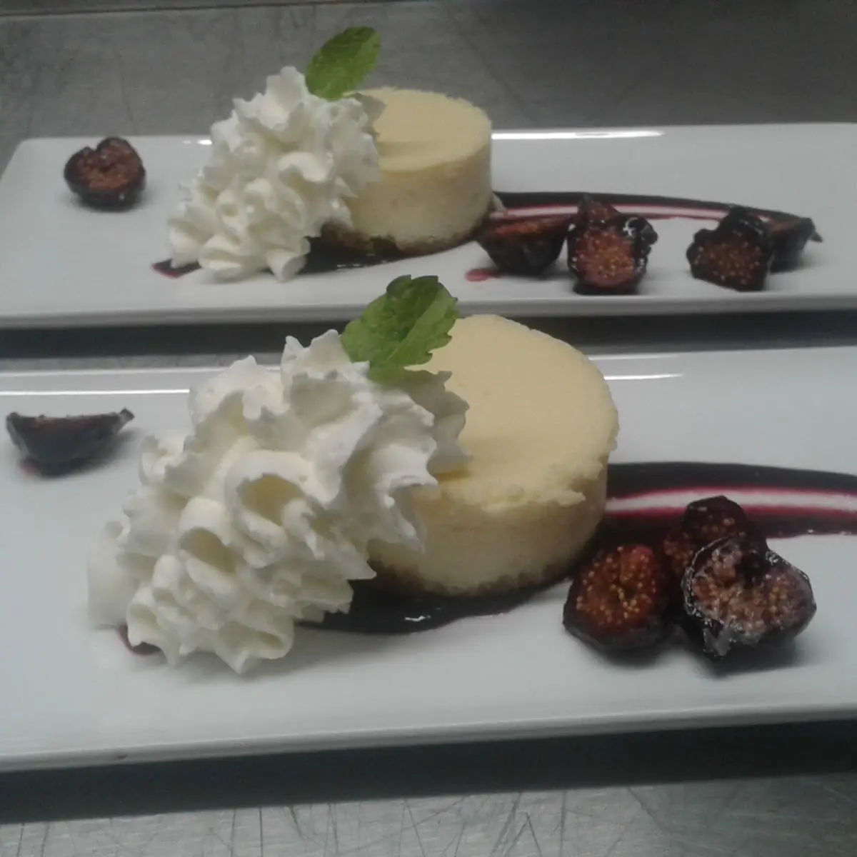 Panna Cotta Piccola Mit Feigen