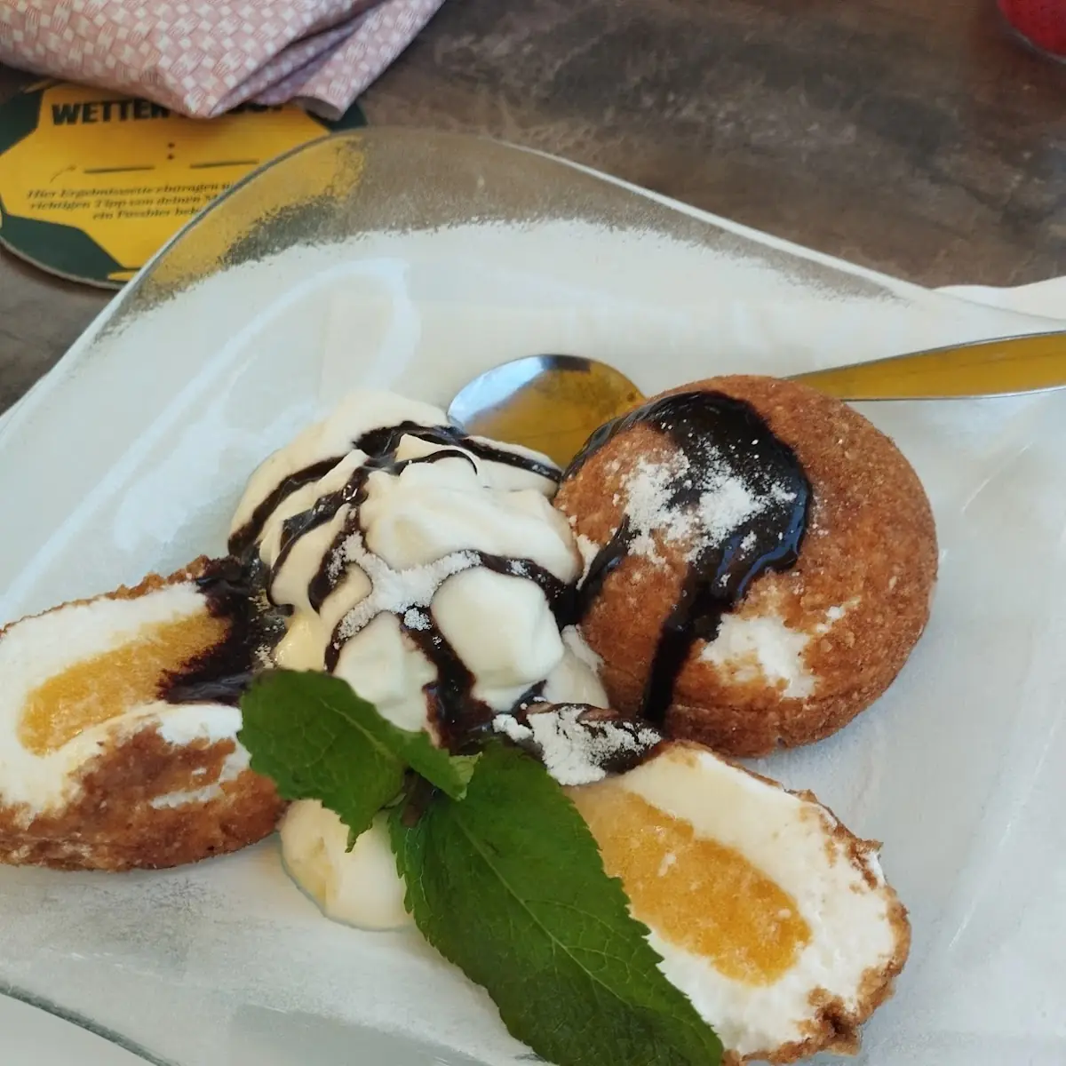 Eis Marillenknödel