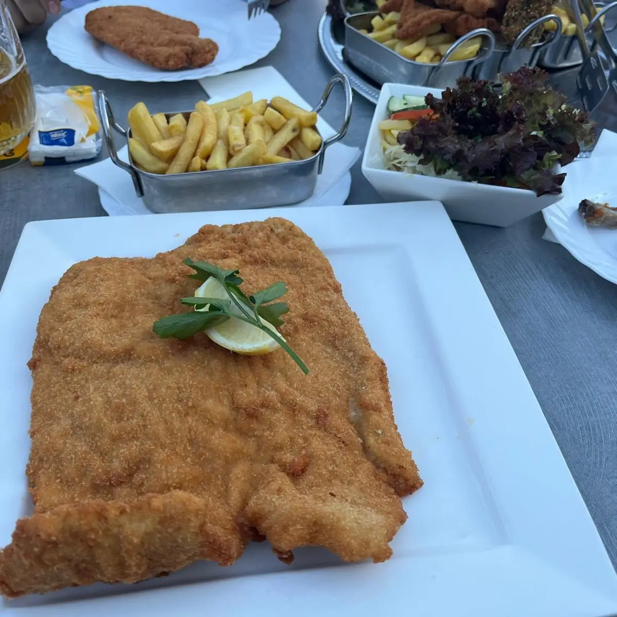 Schnitzelplatte Für 2personen