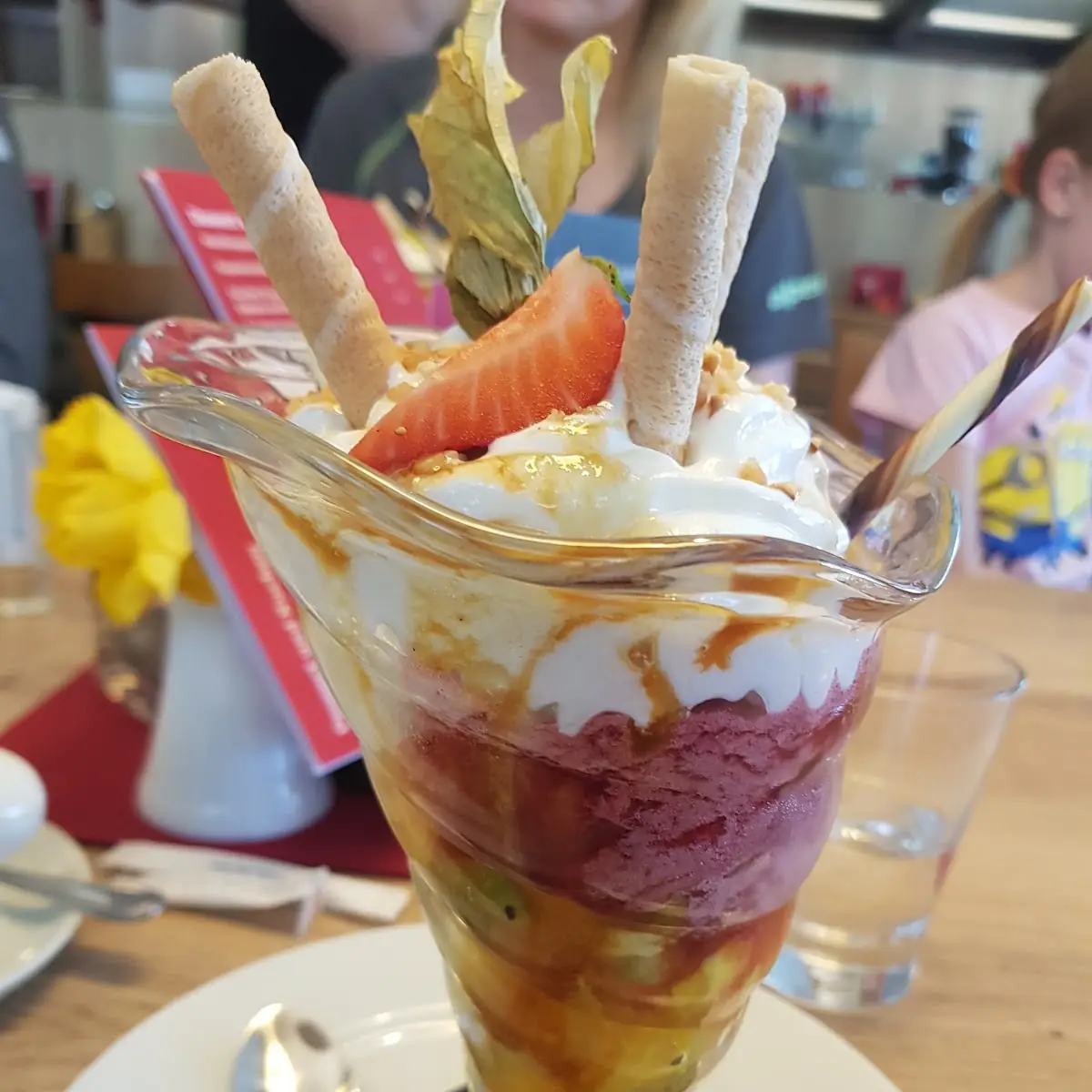 Obstsalat Mit Sorbet