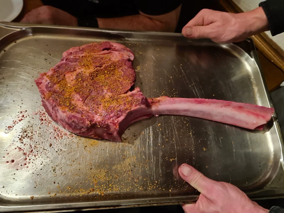 Tomahawk Steak Vorm Grillen