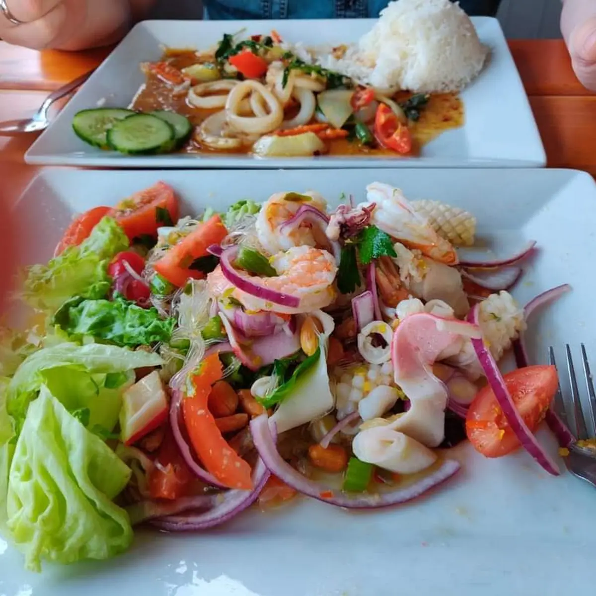 Glasnudelsalat Mit Shrimps