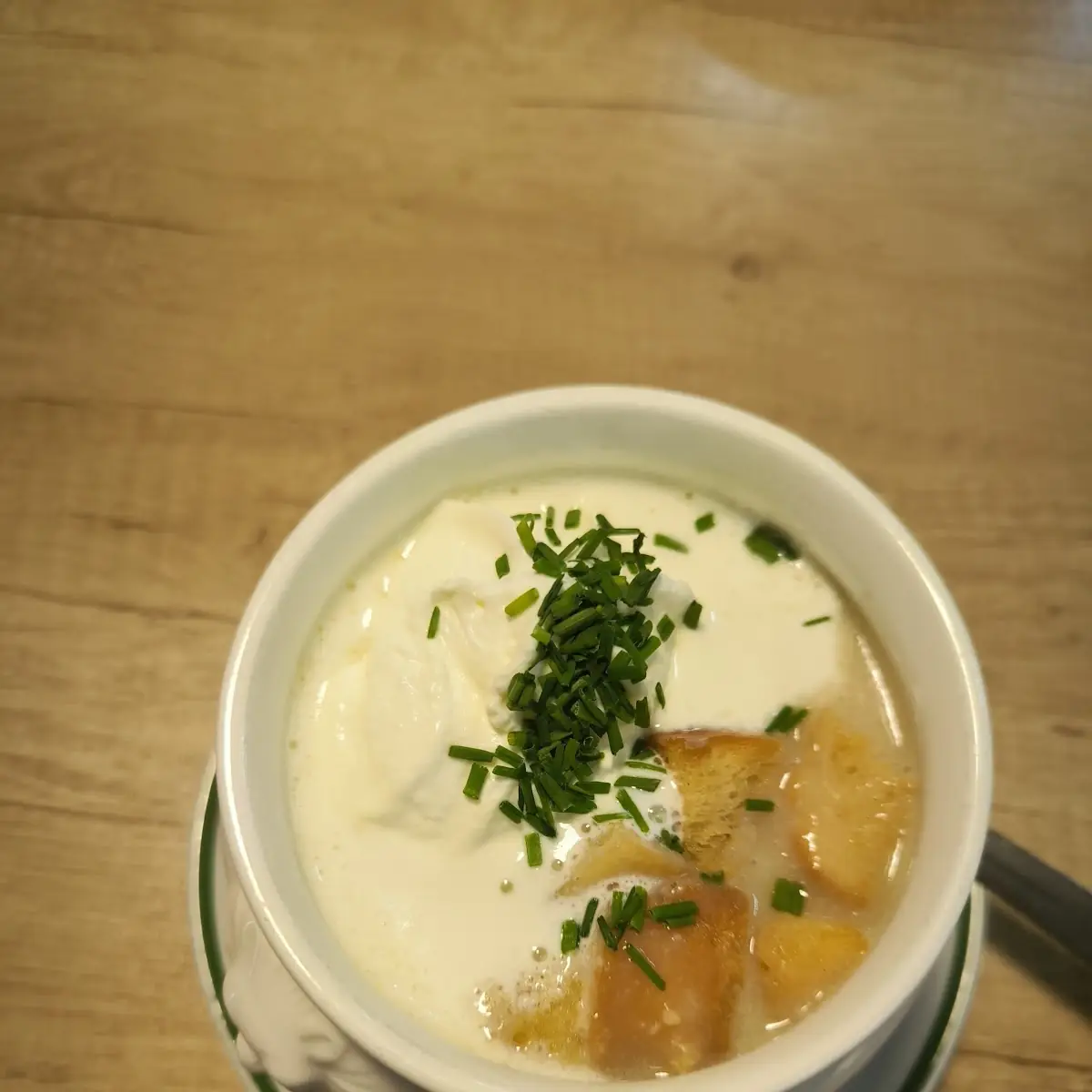 Knoblauchcremesuppe