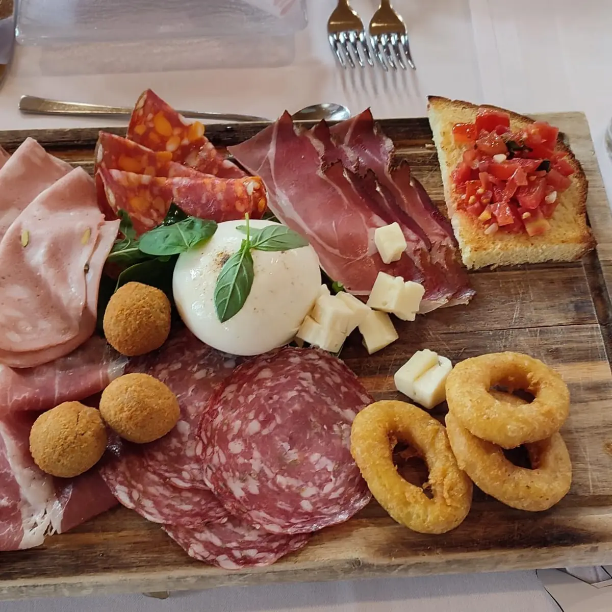 Italienischer Vorspeisenteller