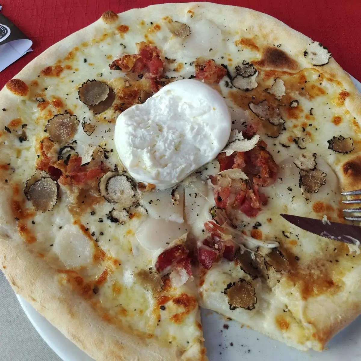Pizza Tartuffo