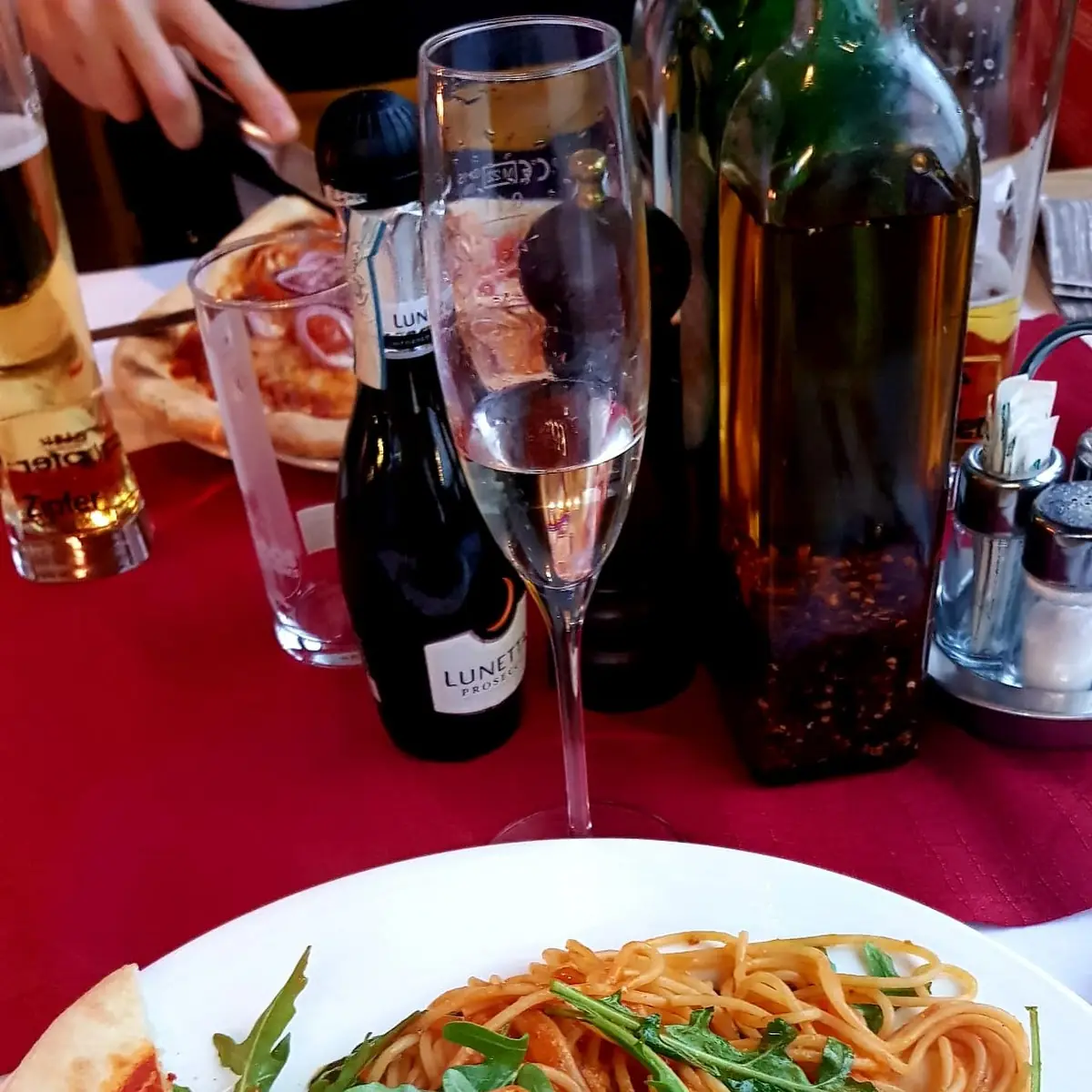 Spaghetti Rucola E Gamberetti