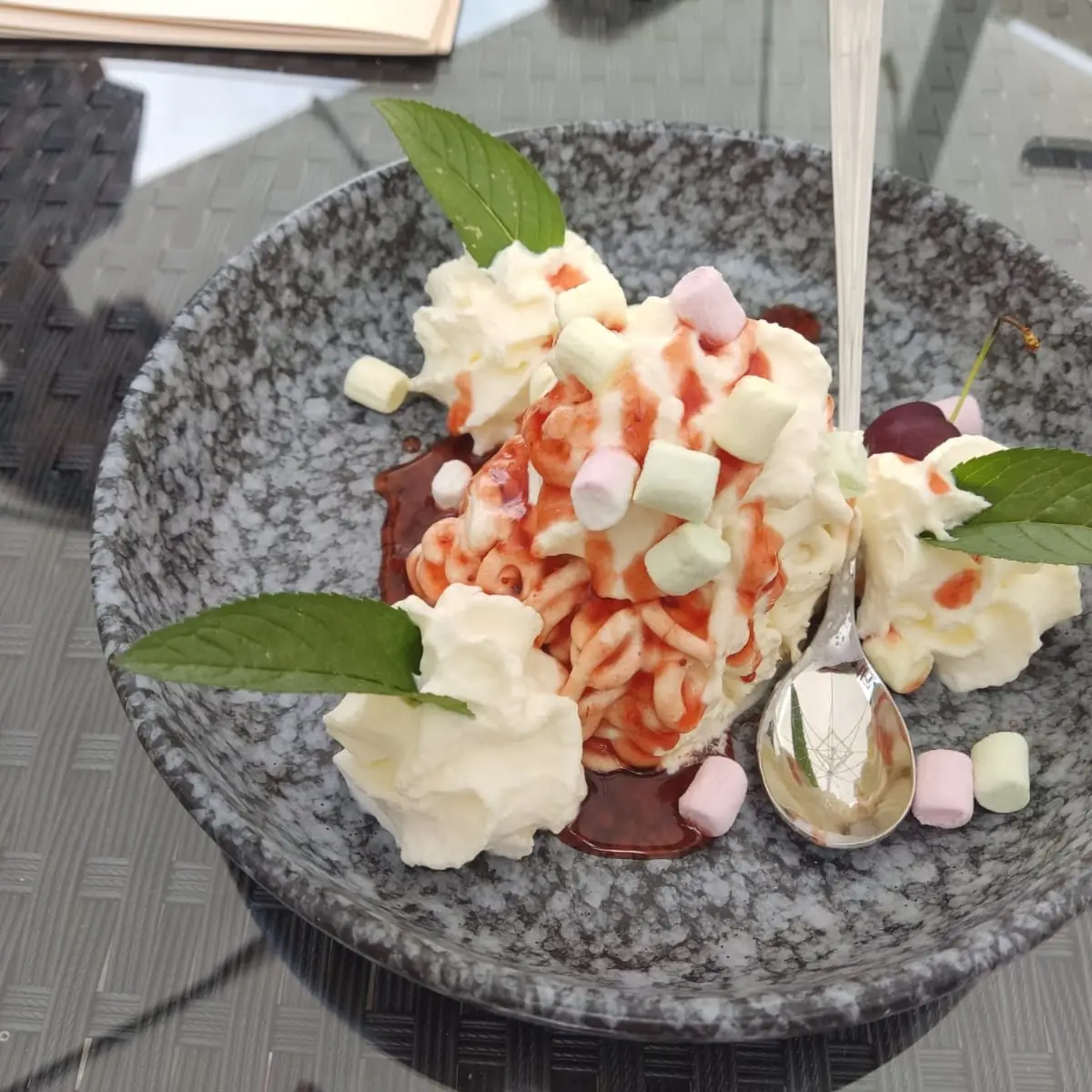 Eisspaghetti