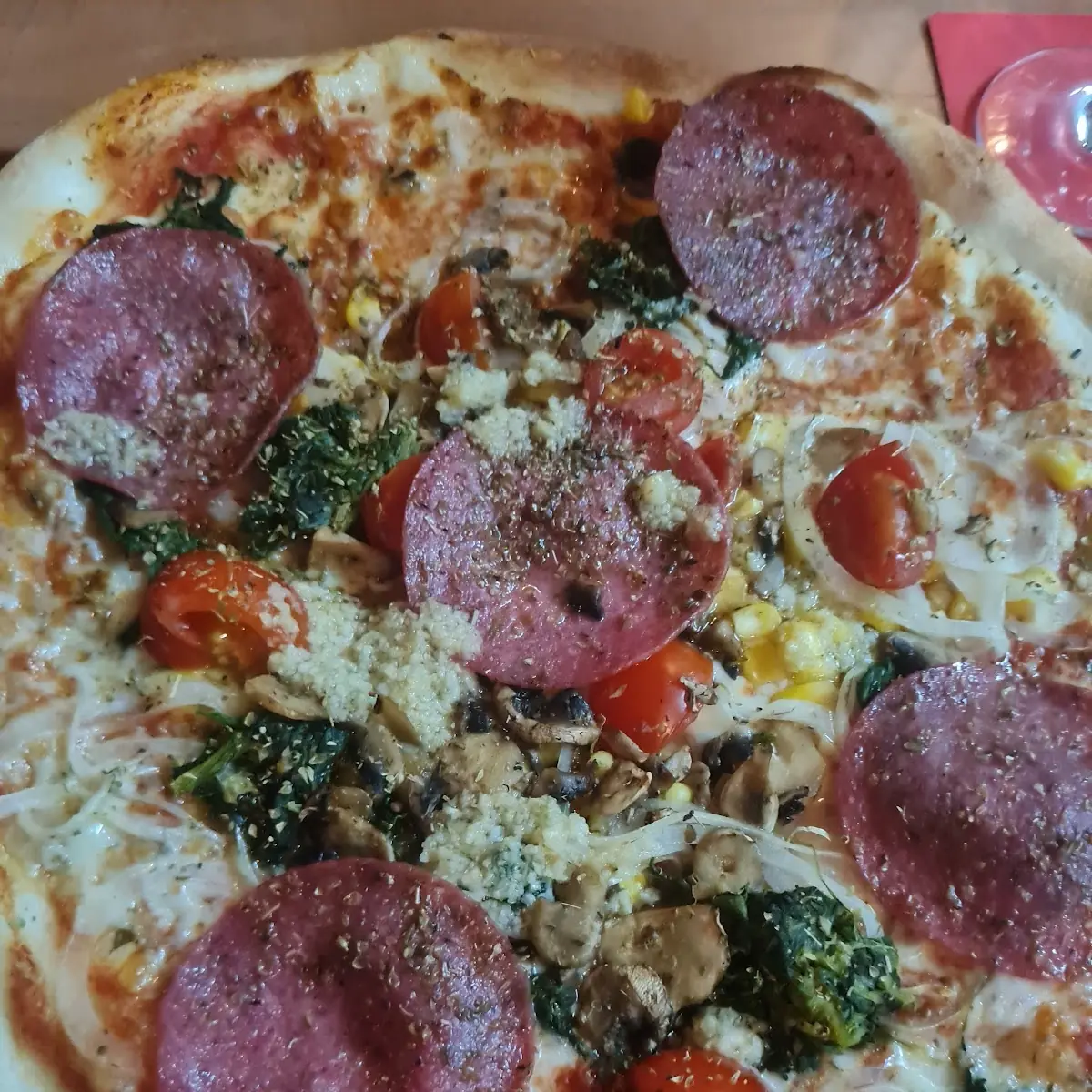 Al Verde Mit Salami