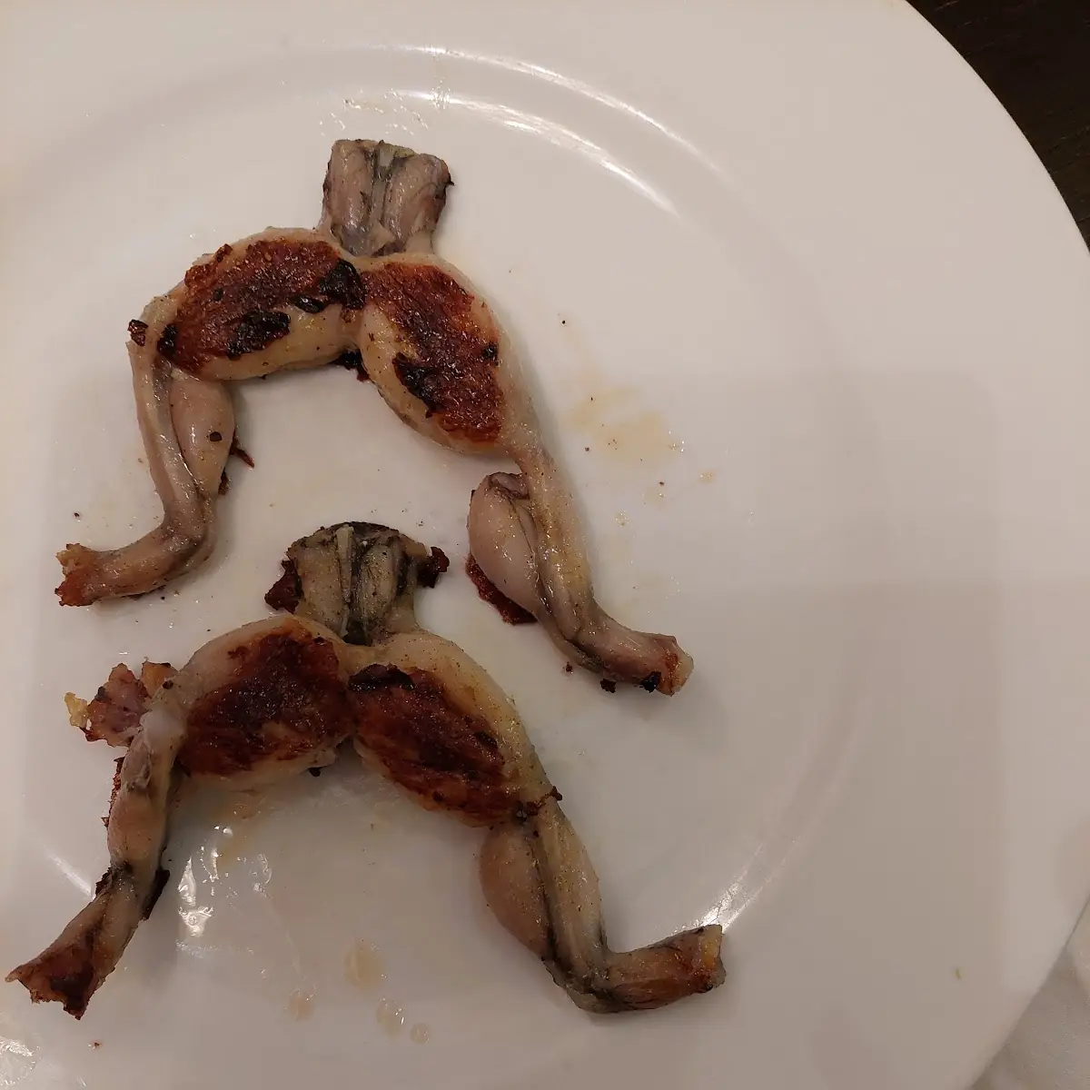 Gebratene Froschschenkel