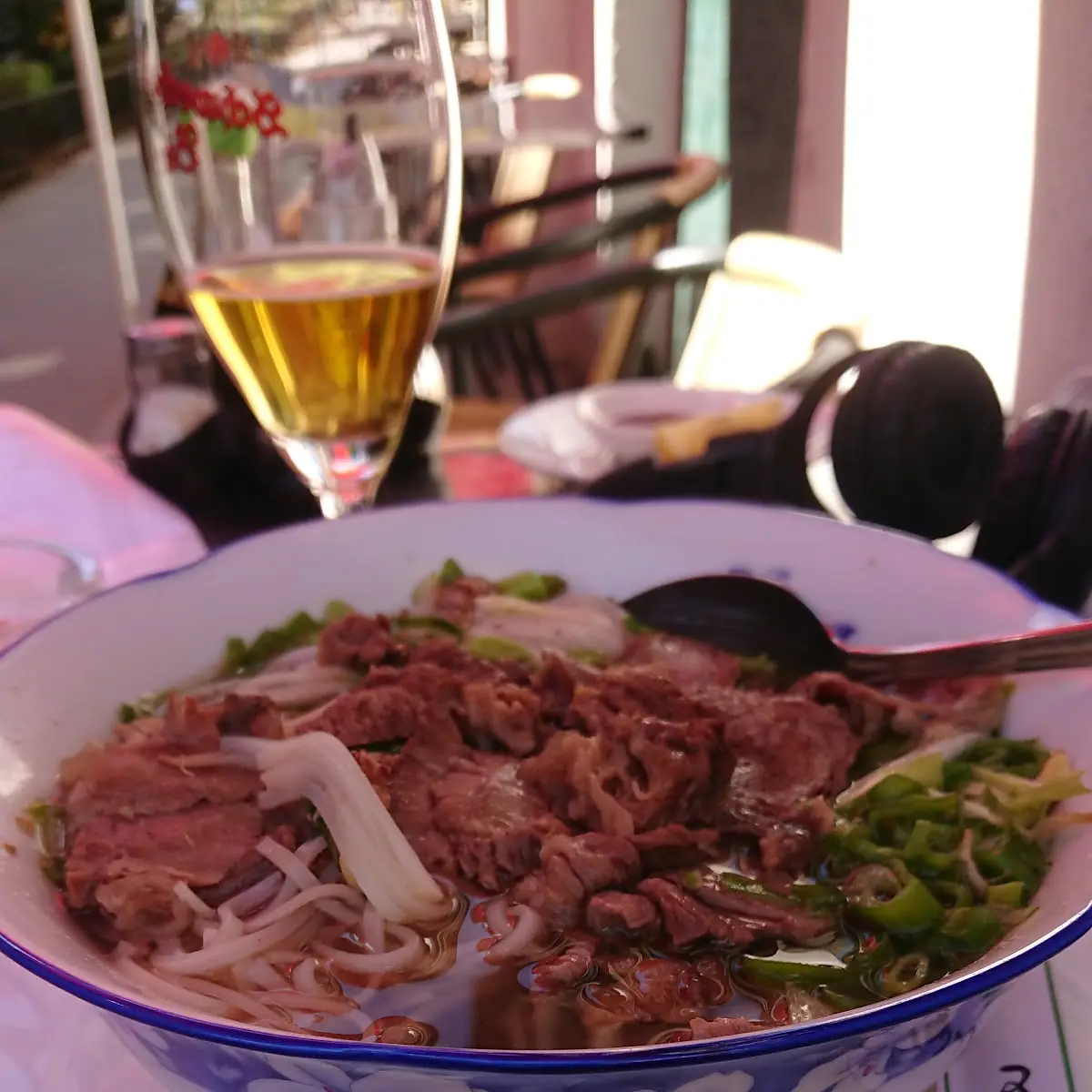 Pho Suppe Mit Rindfleisch