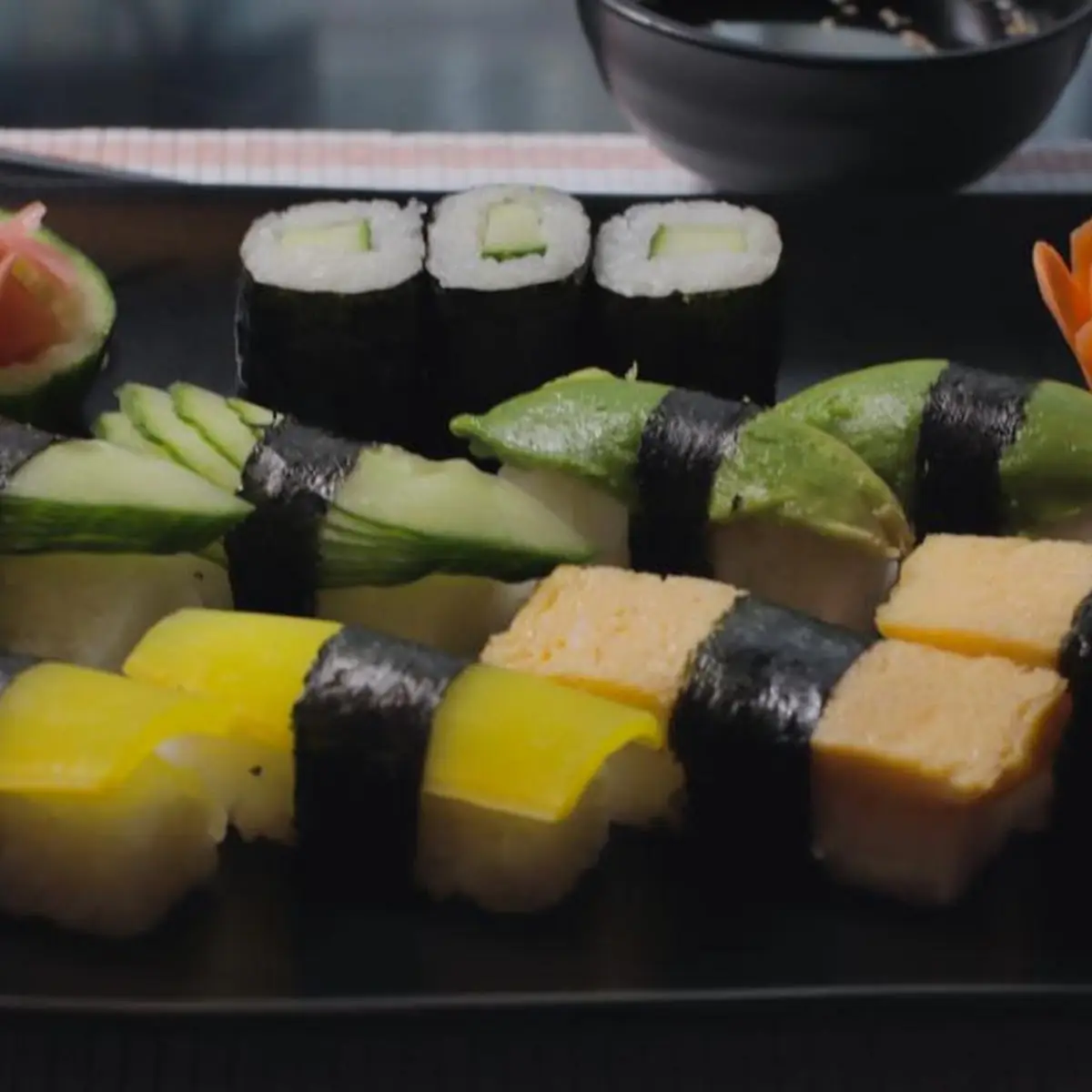 Vegetarische Sushi