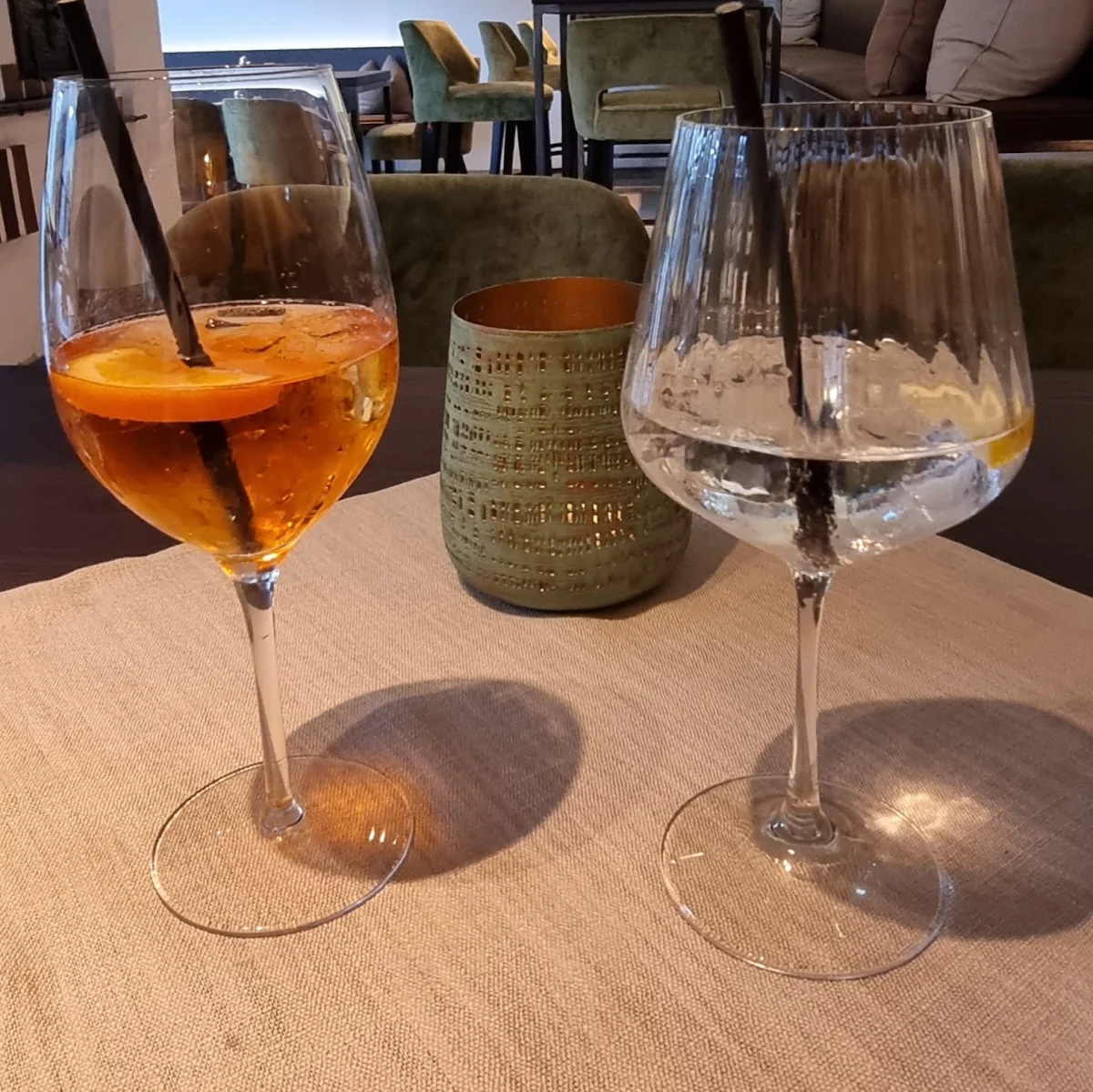 Aperol Spitz Und Gin Tonic