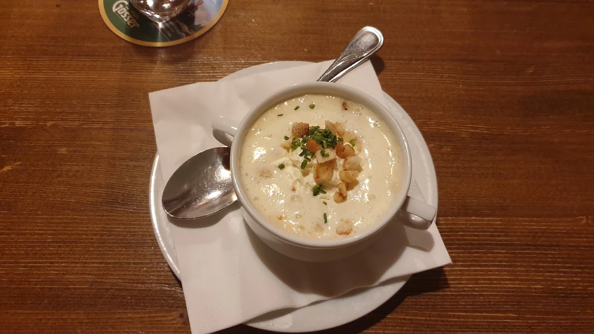 Knoblauchcremesuppe